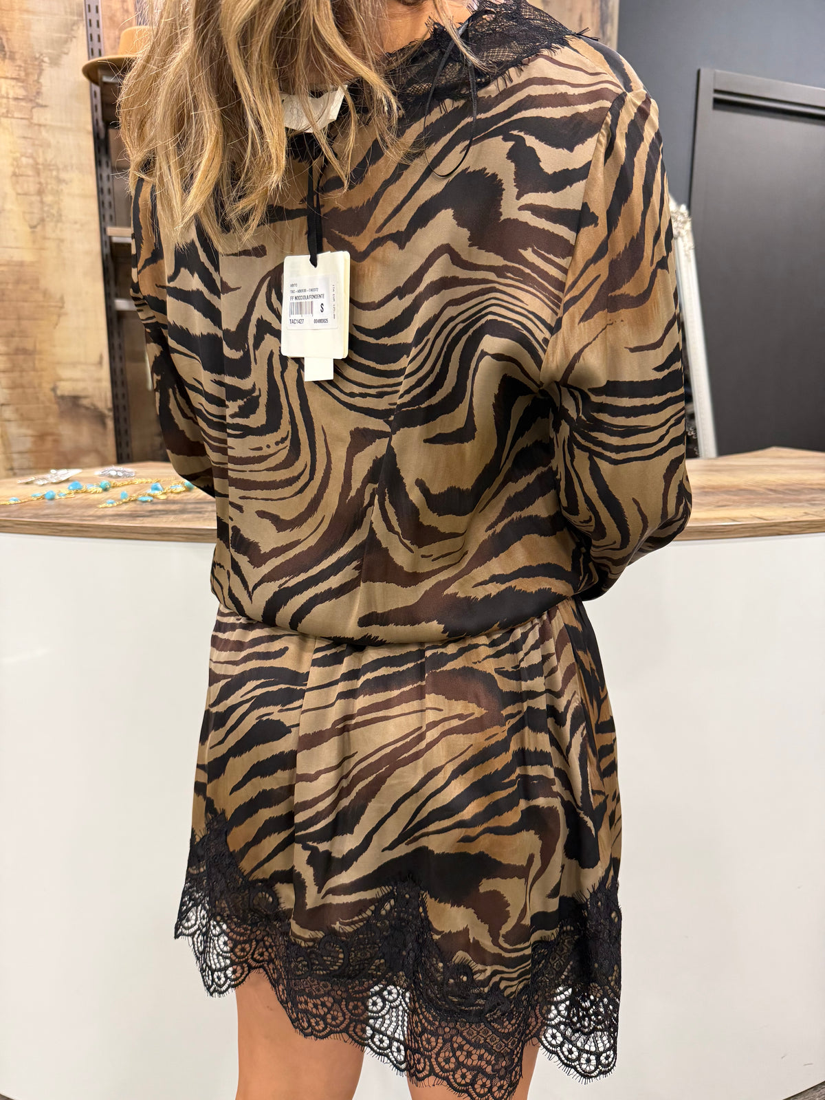 Abito Vicolo Animalier Viscosa