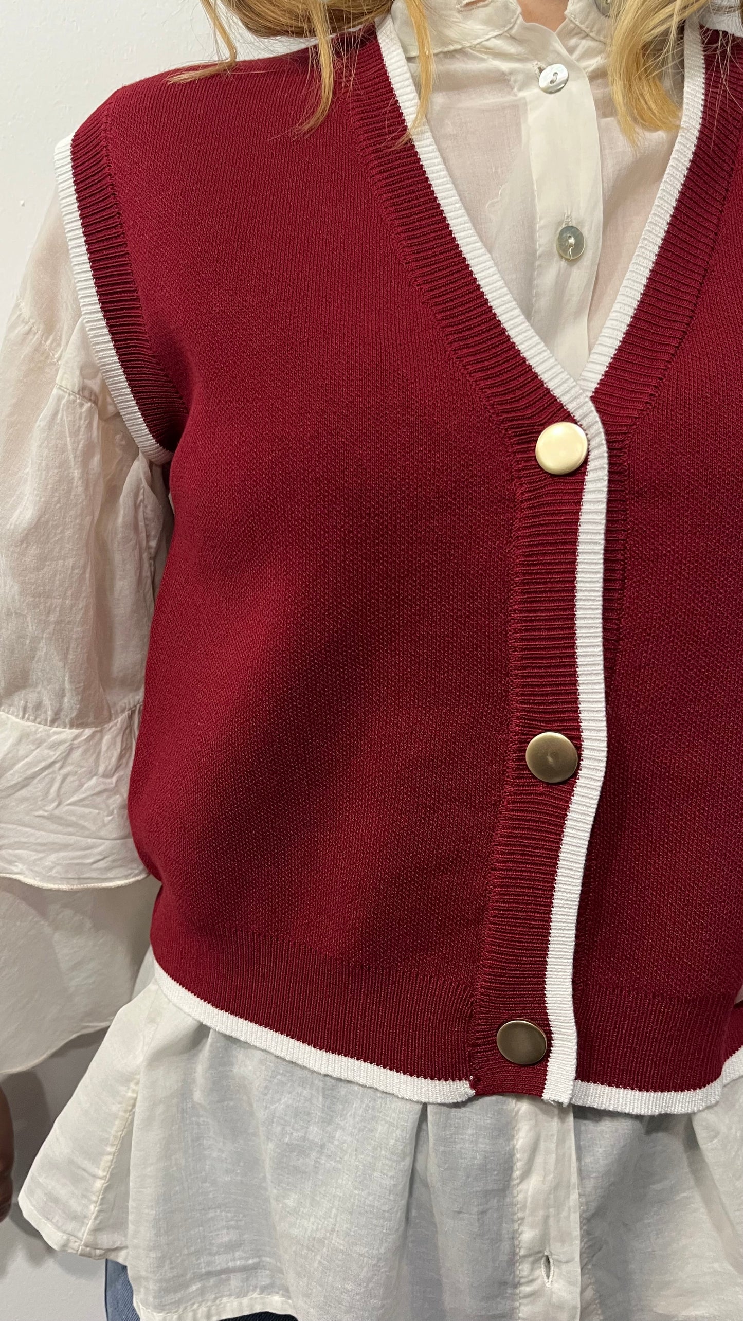 Gilet in Viscosa