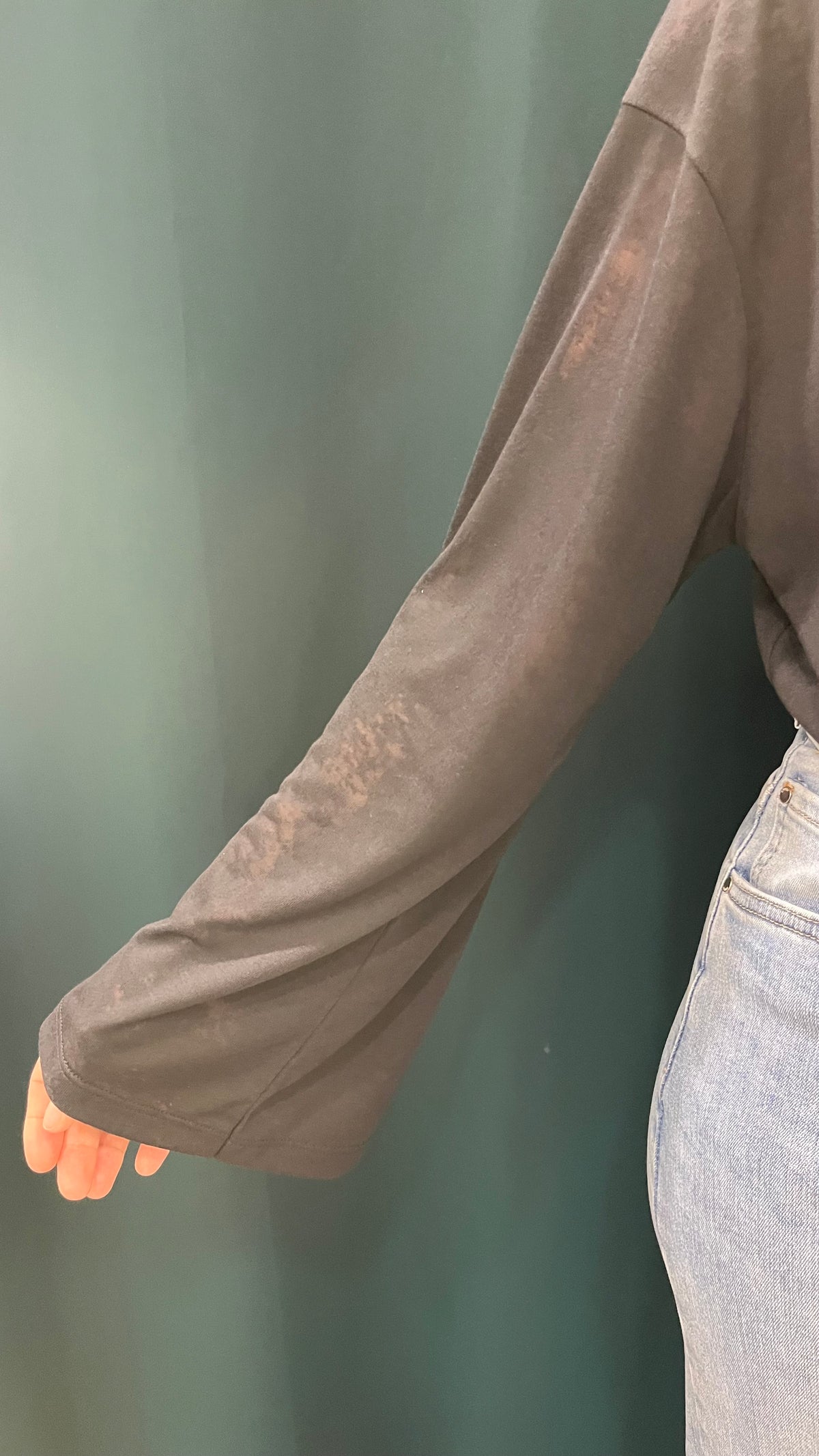 Maglia Vicolo Manica Svasata con Trasparenze