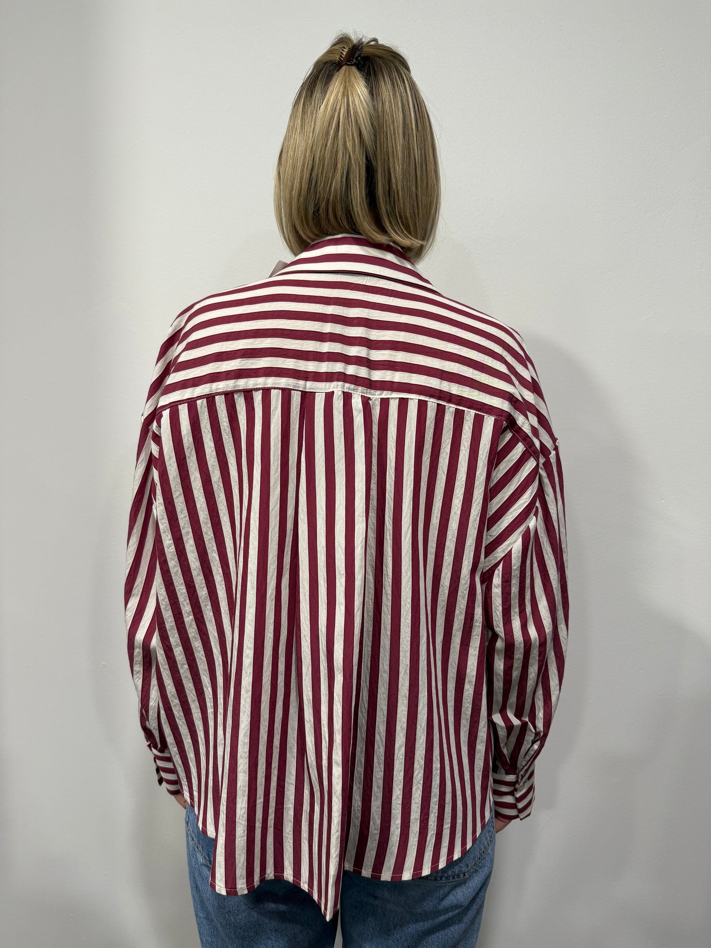 Camicia Righe con Chocker