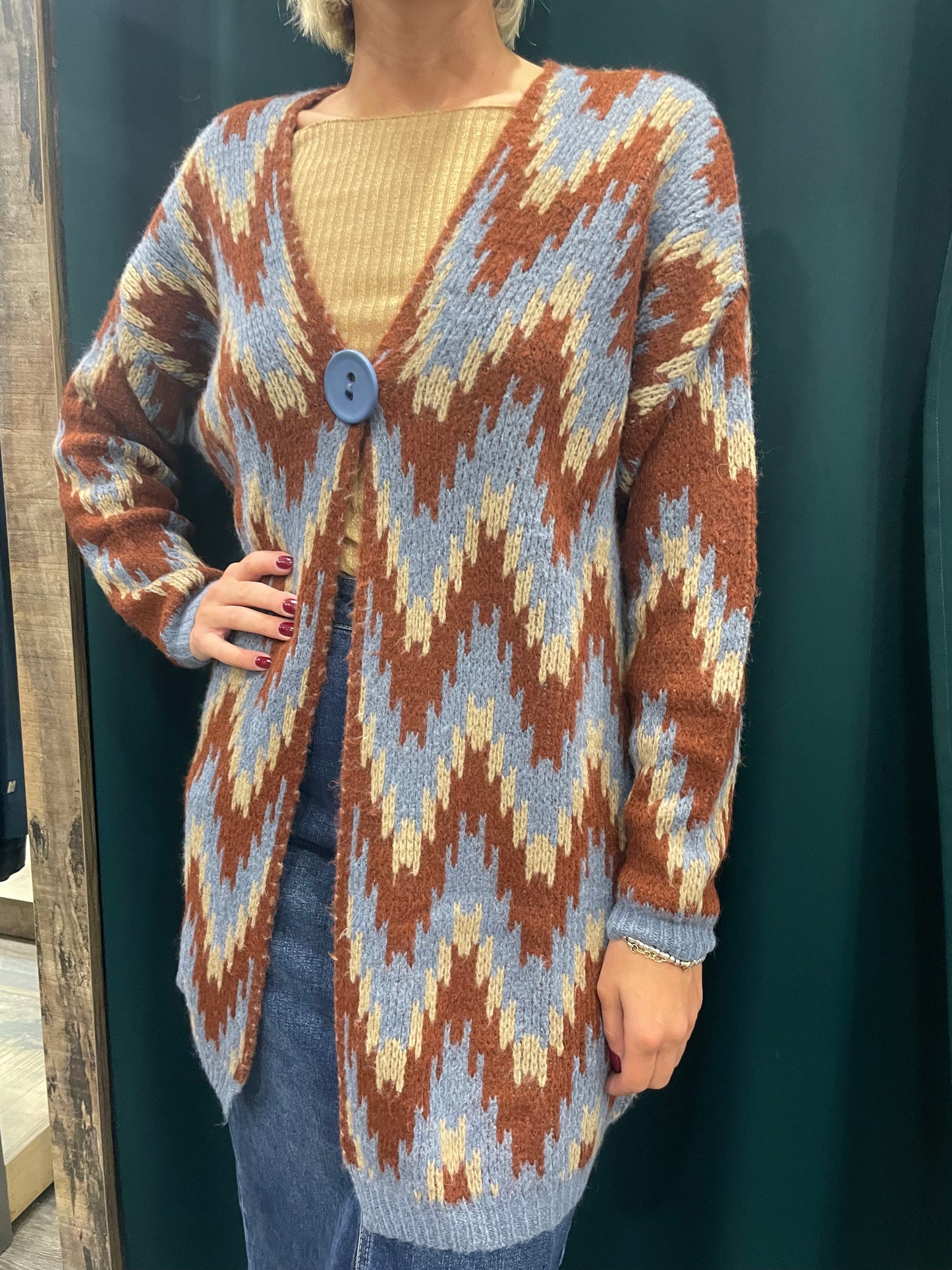 Cardigan Fantasia Bottone