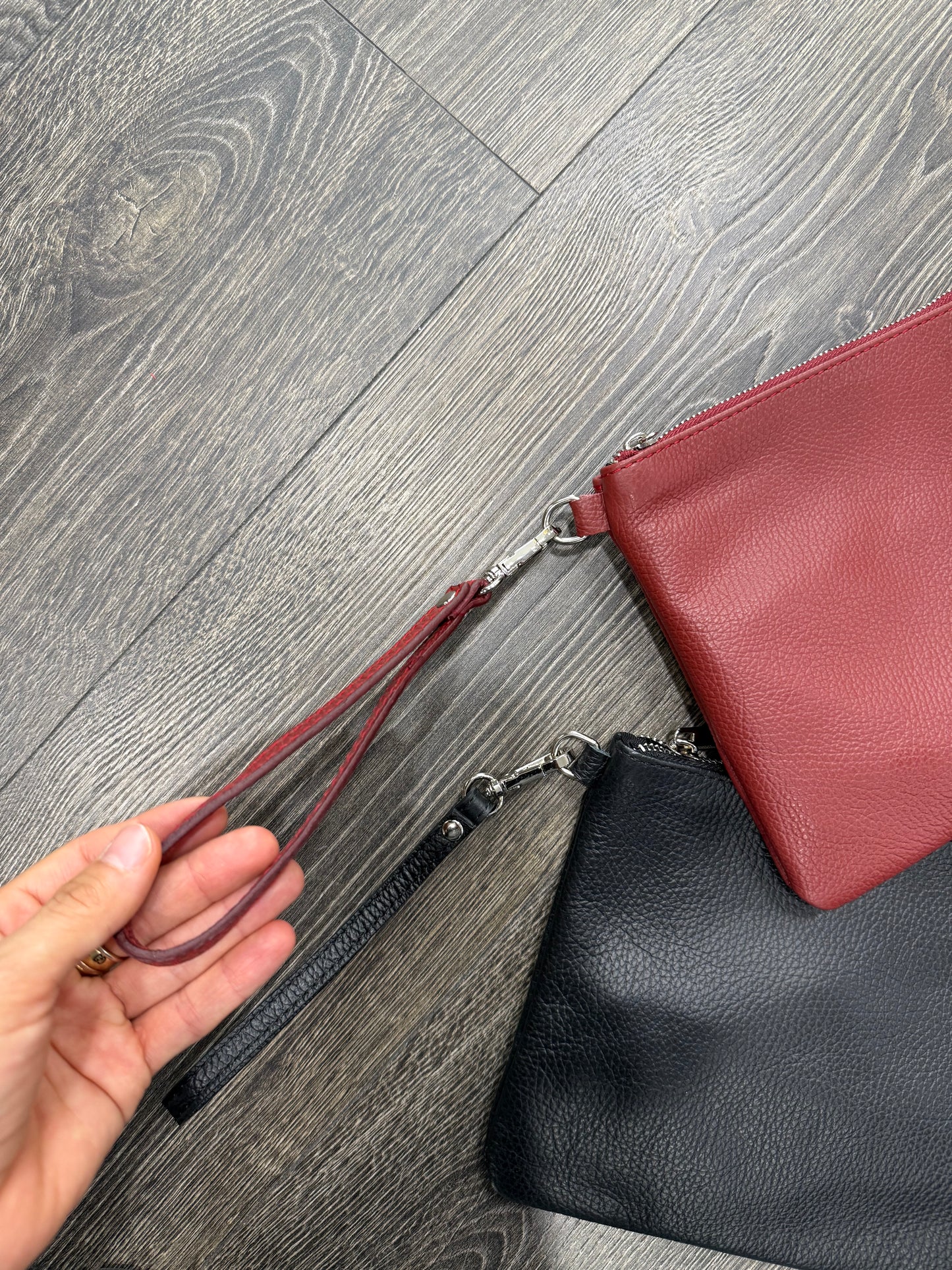 Pochette in pelle Busta