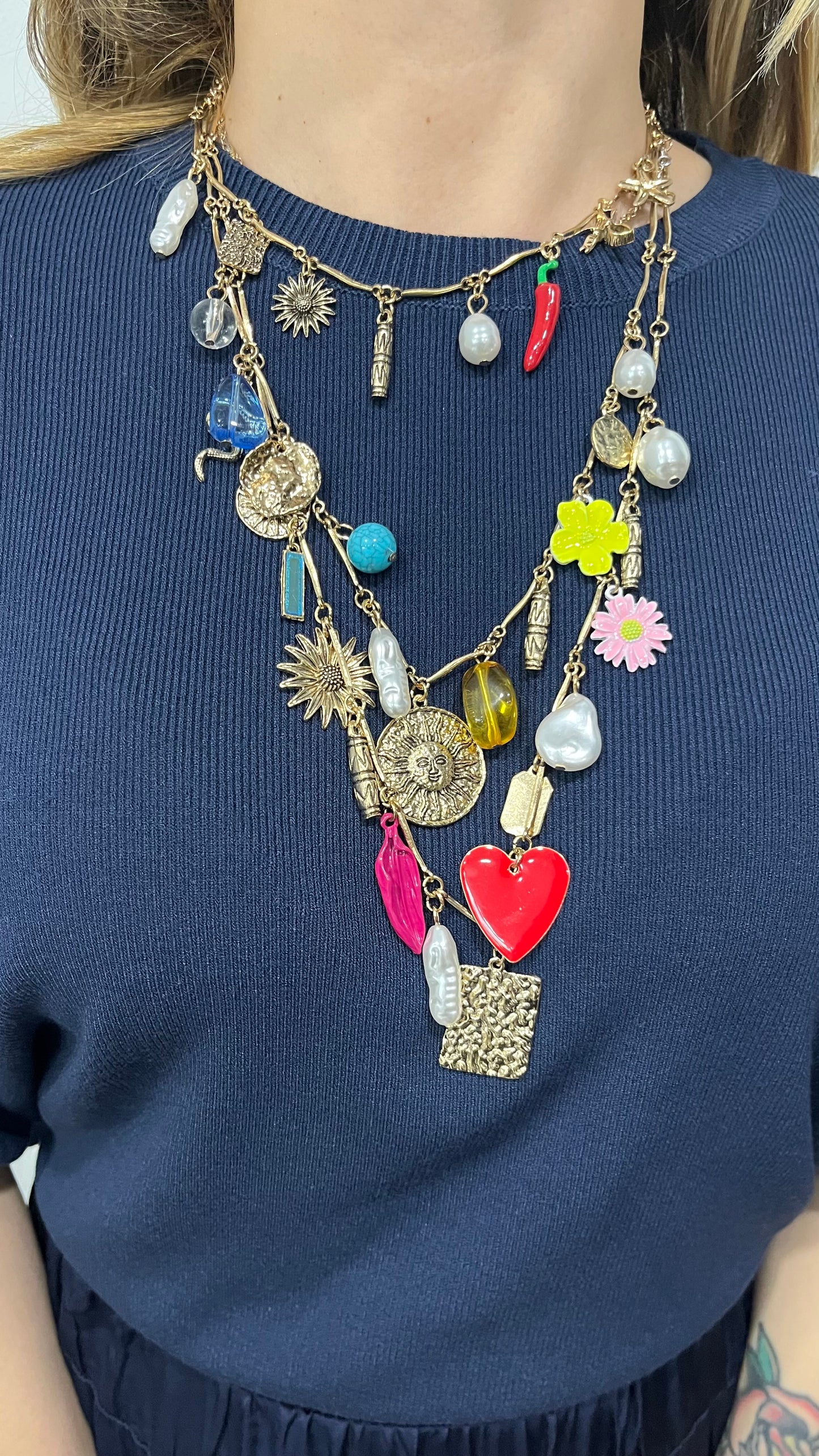 Collana Charms