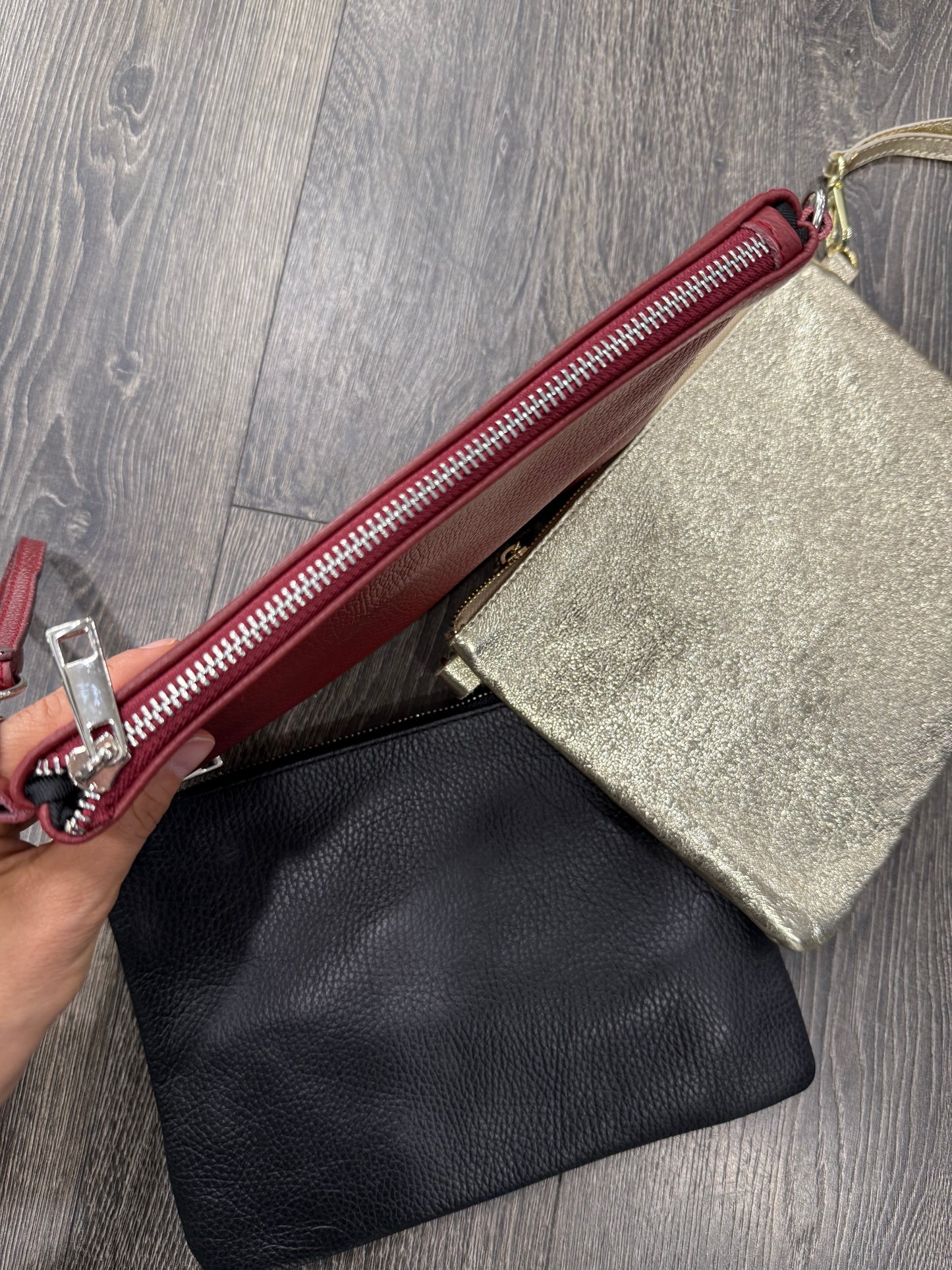 Pochette in pelle Busta