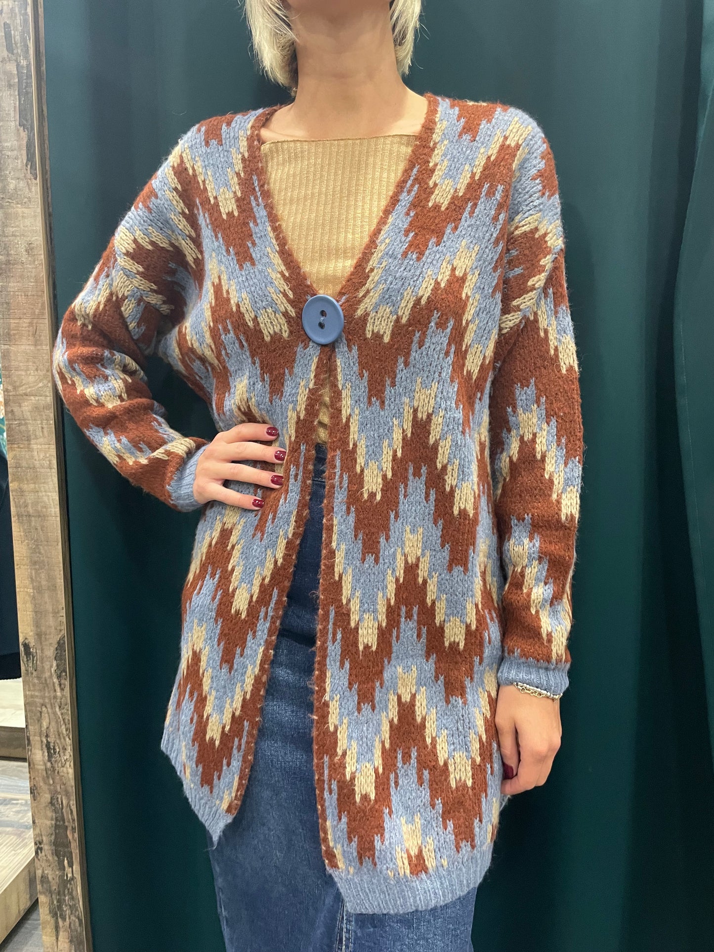 Cardigan Fantasia Bottone