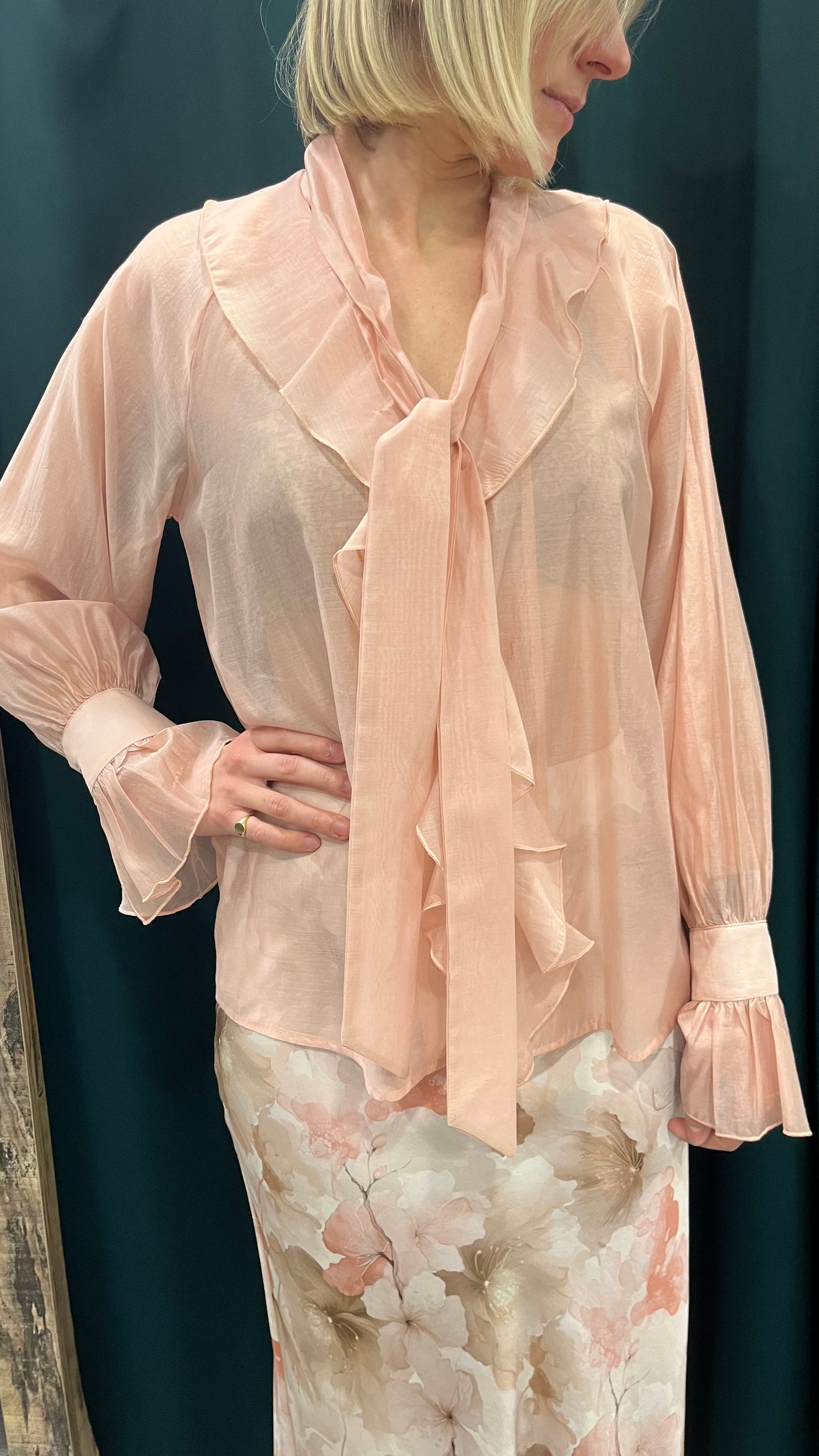 Camicia Rouches Varianti Colore