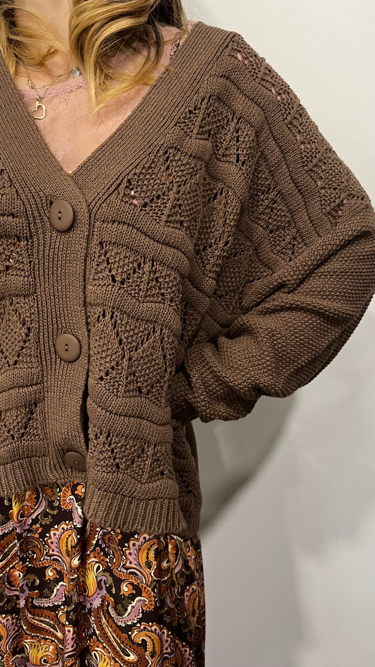 Cardigan Vicolo Traforato