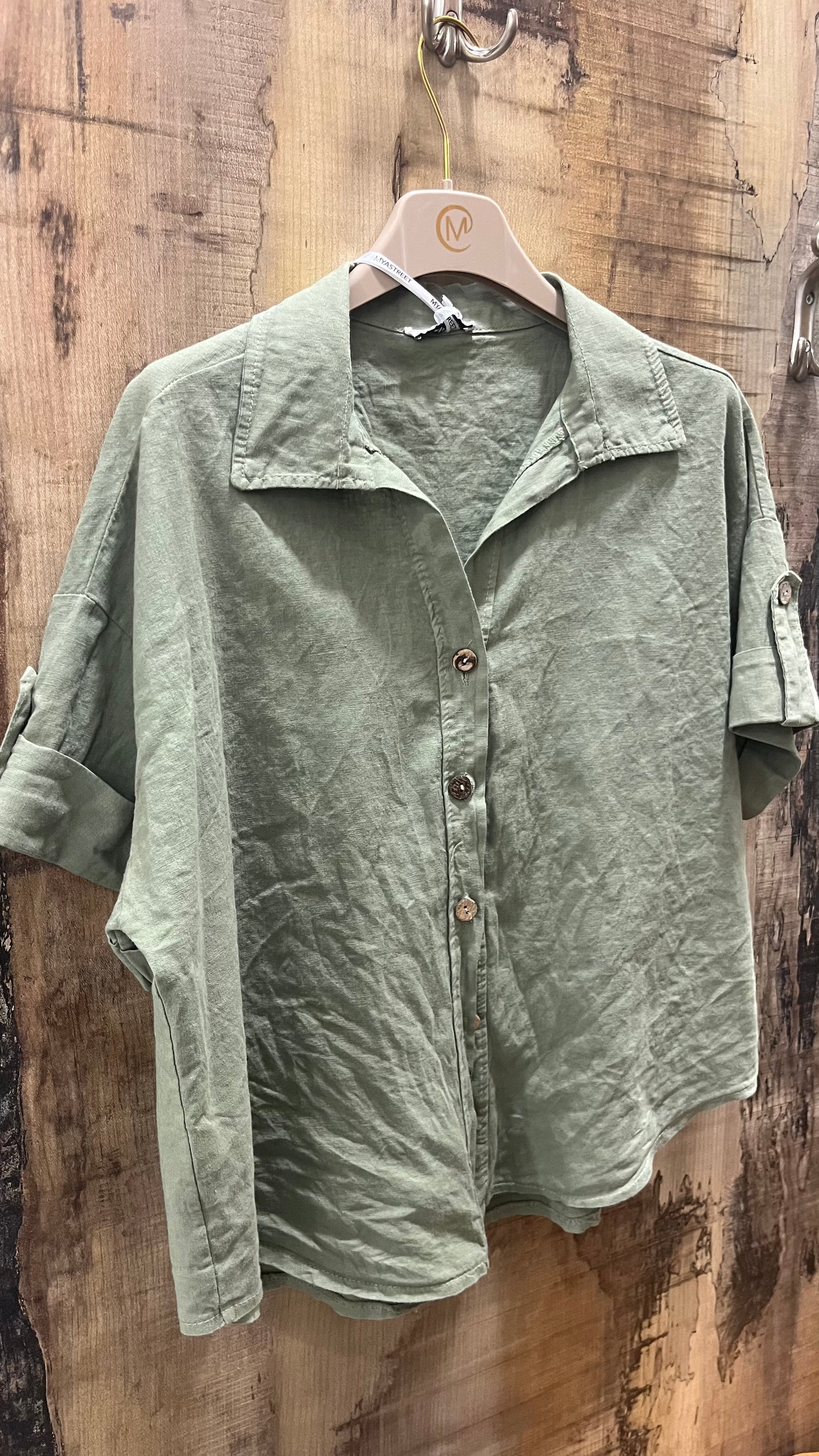 Camicia Safari Manica Corta