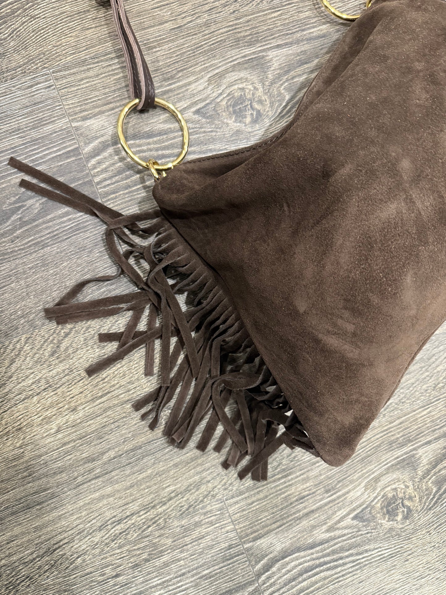 Borsa Suede Frange