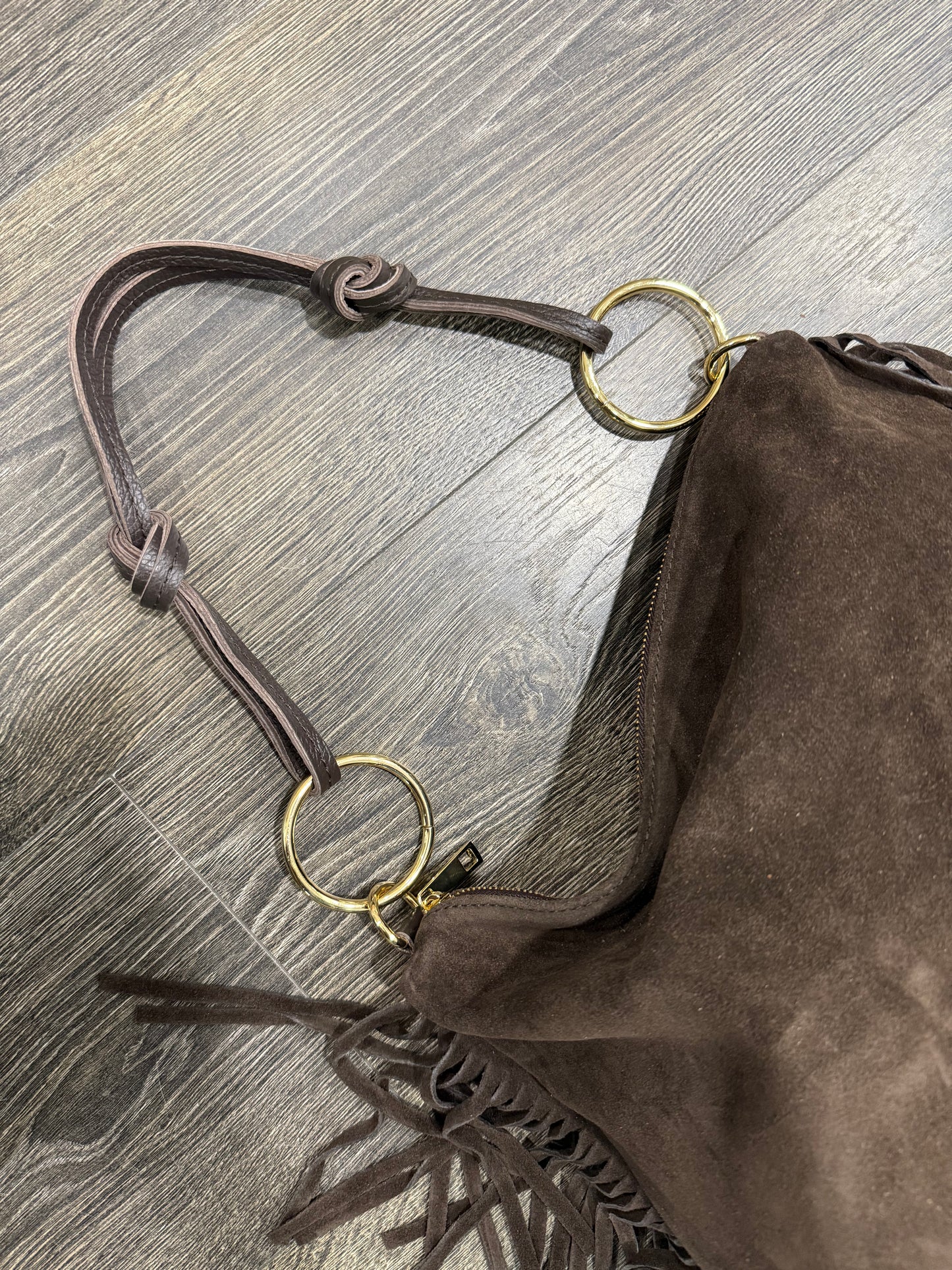 Borsa Suede Frange