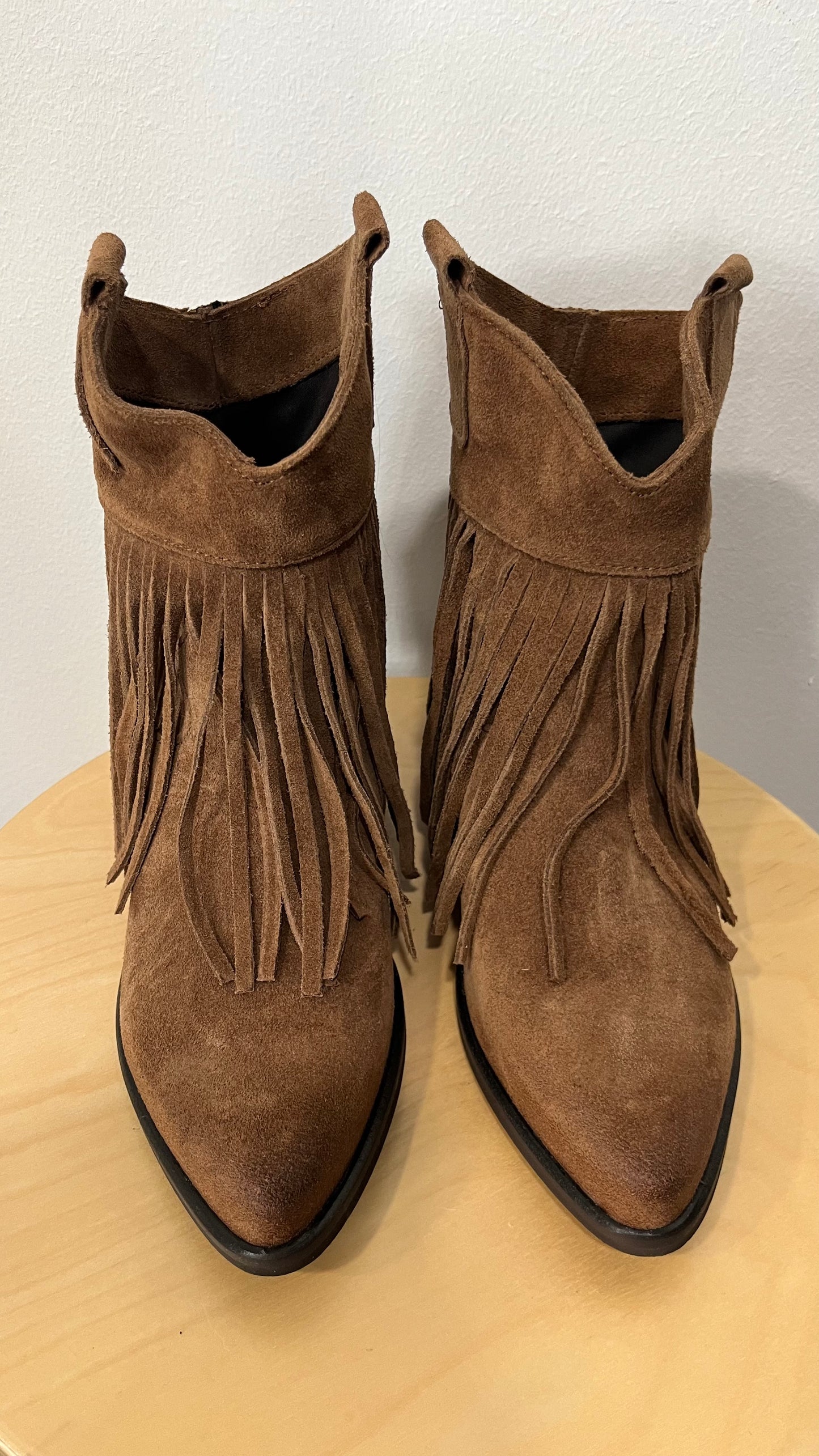Camperos in Pelle con Frange