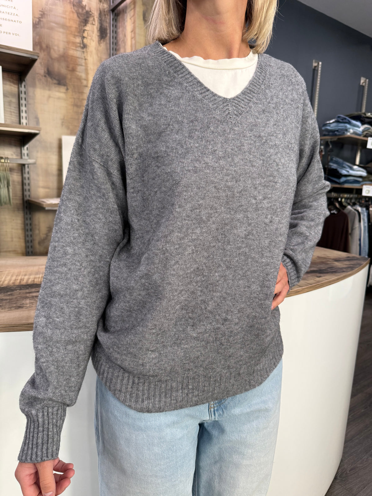 Maglione Kontatto a V