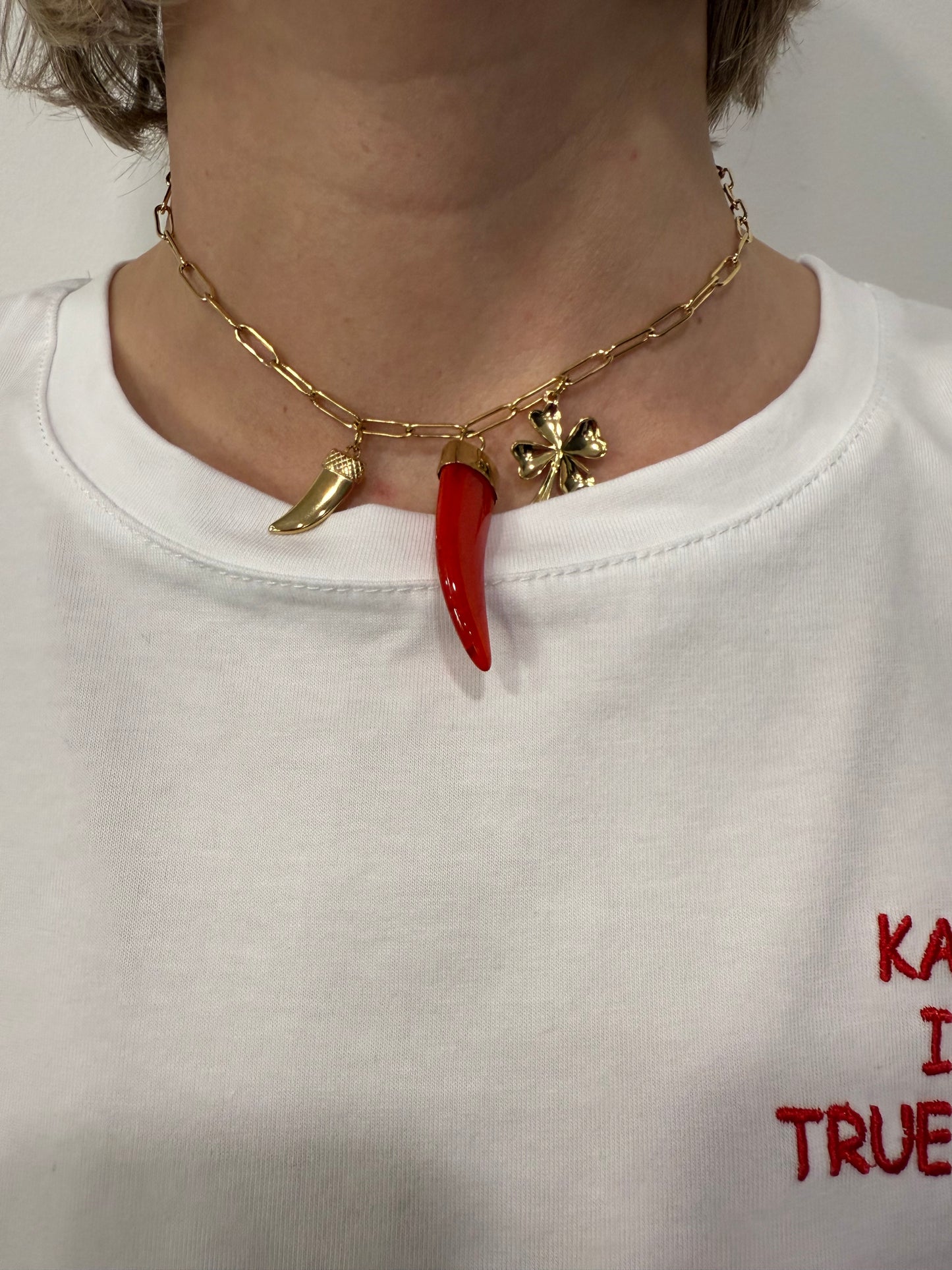 Collana Chocker peperoncino