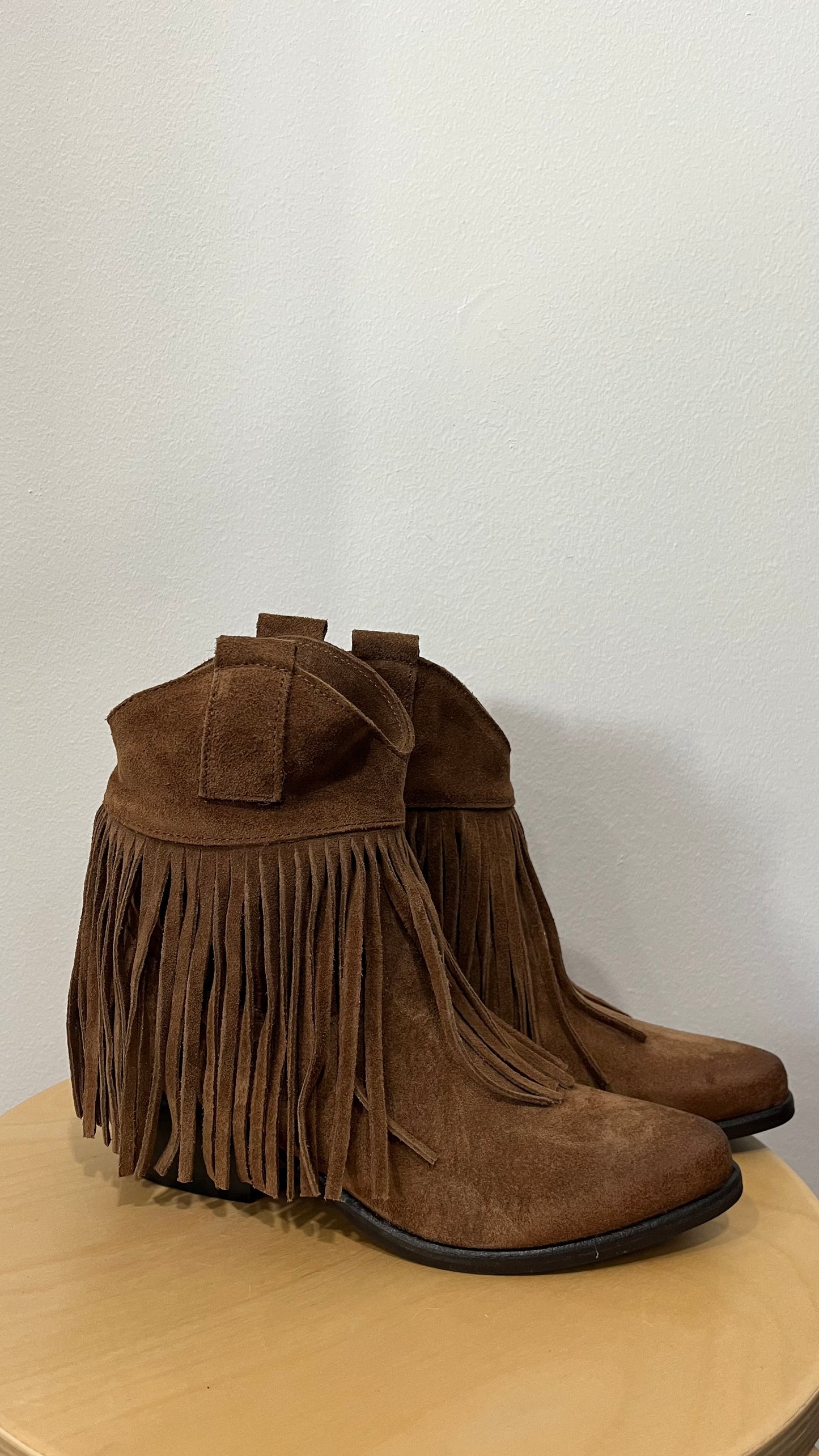 Camperos in Pelle con Frange