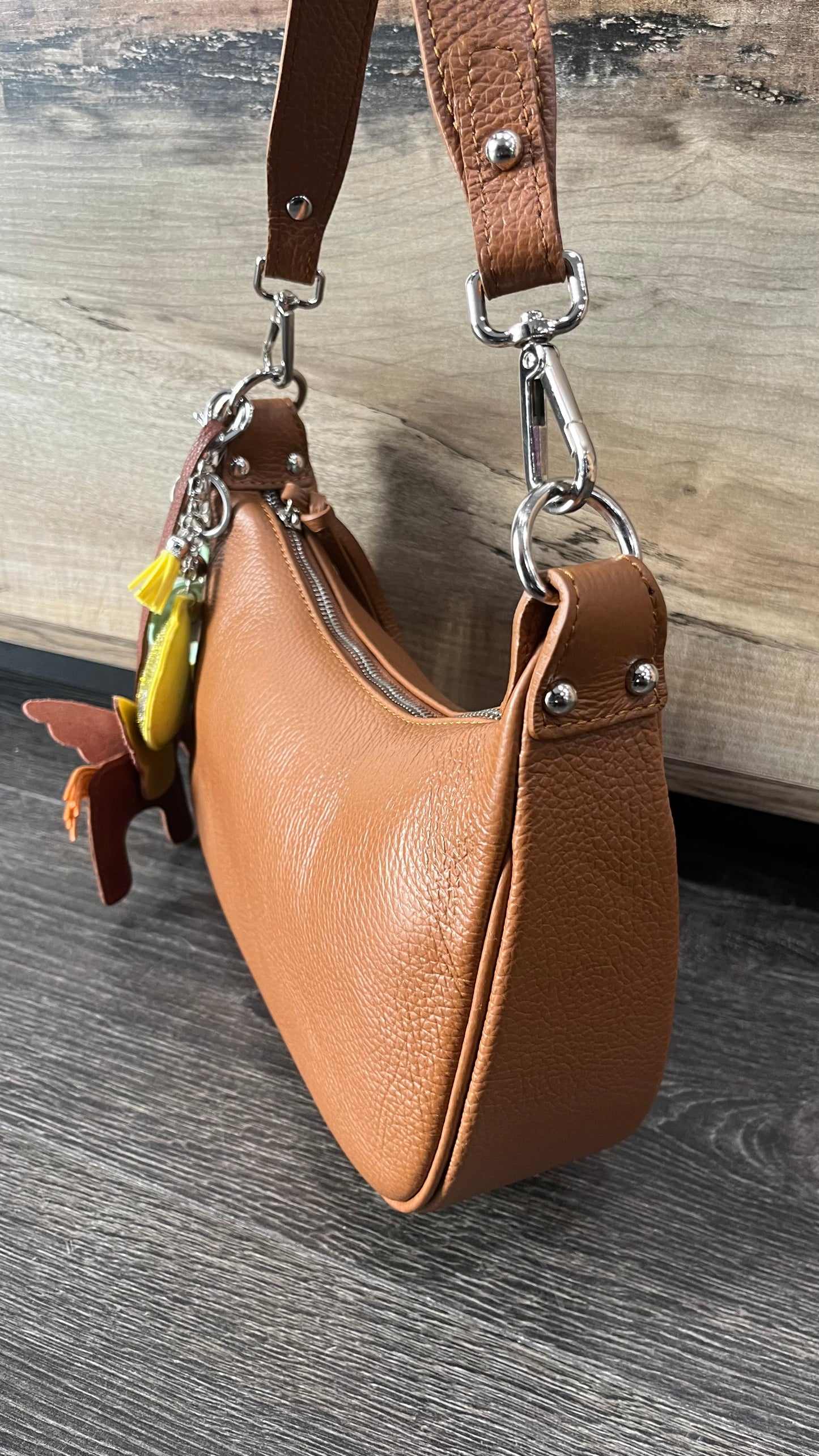 Borsa in Pelle Charms
