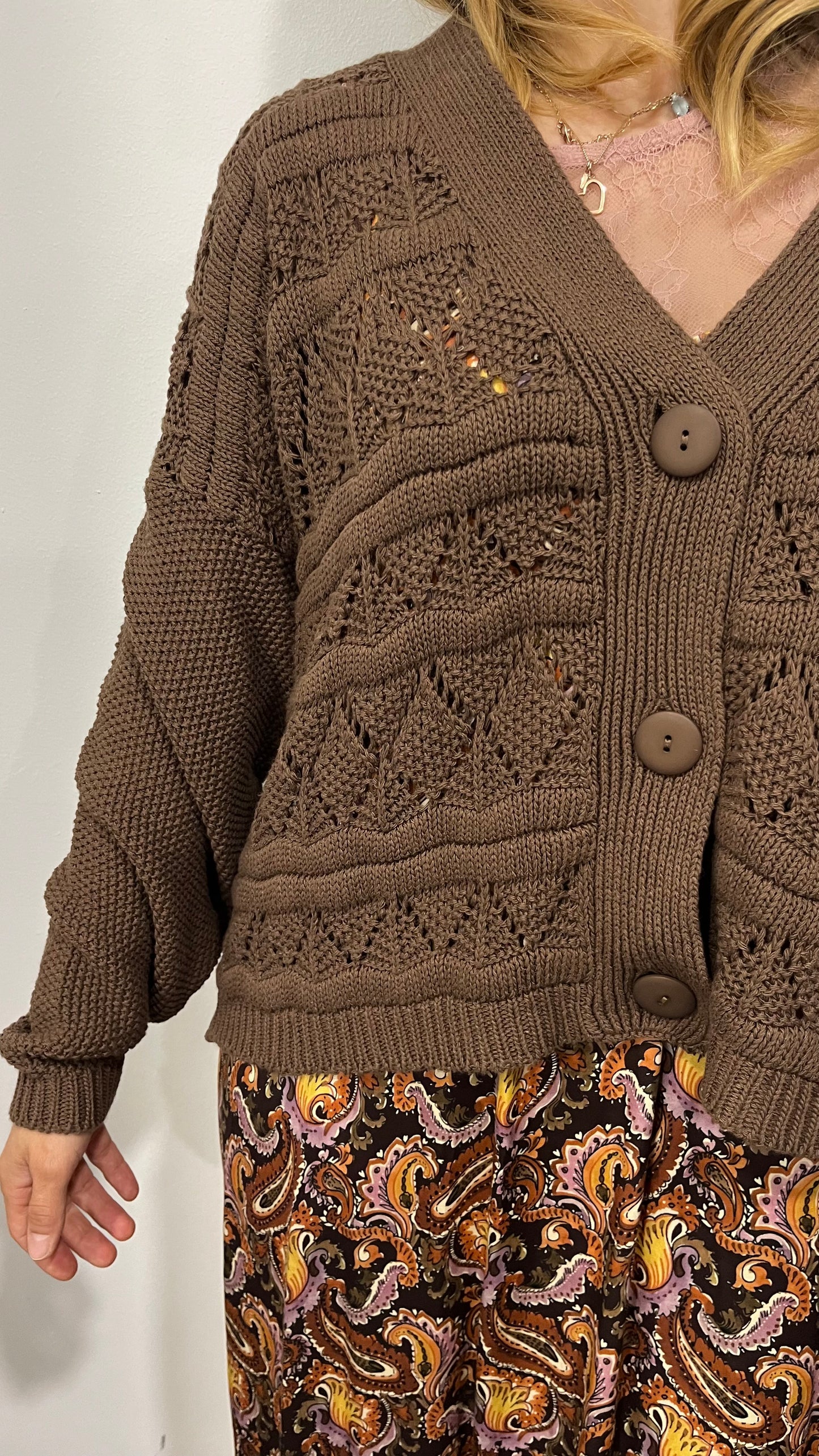 Cardigan Vicolo Traforato