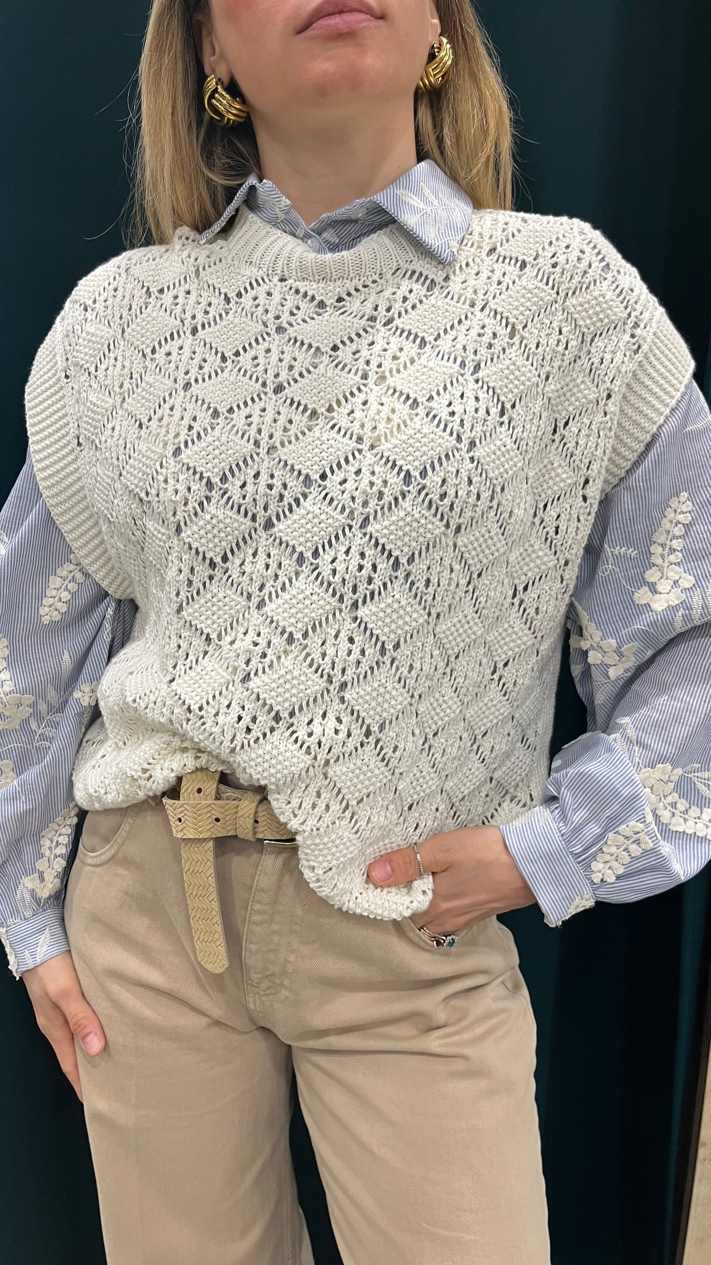 Gilet Traforato