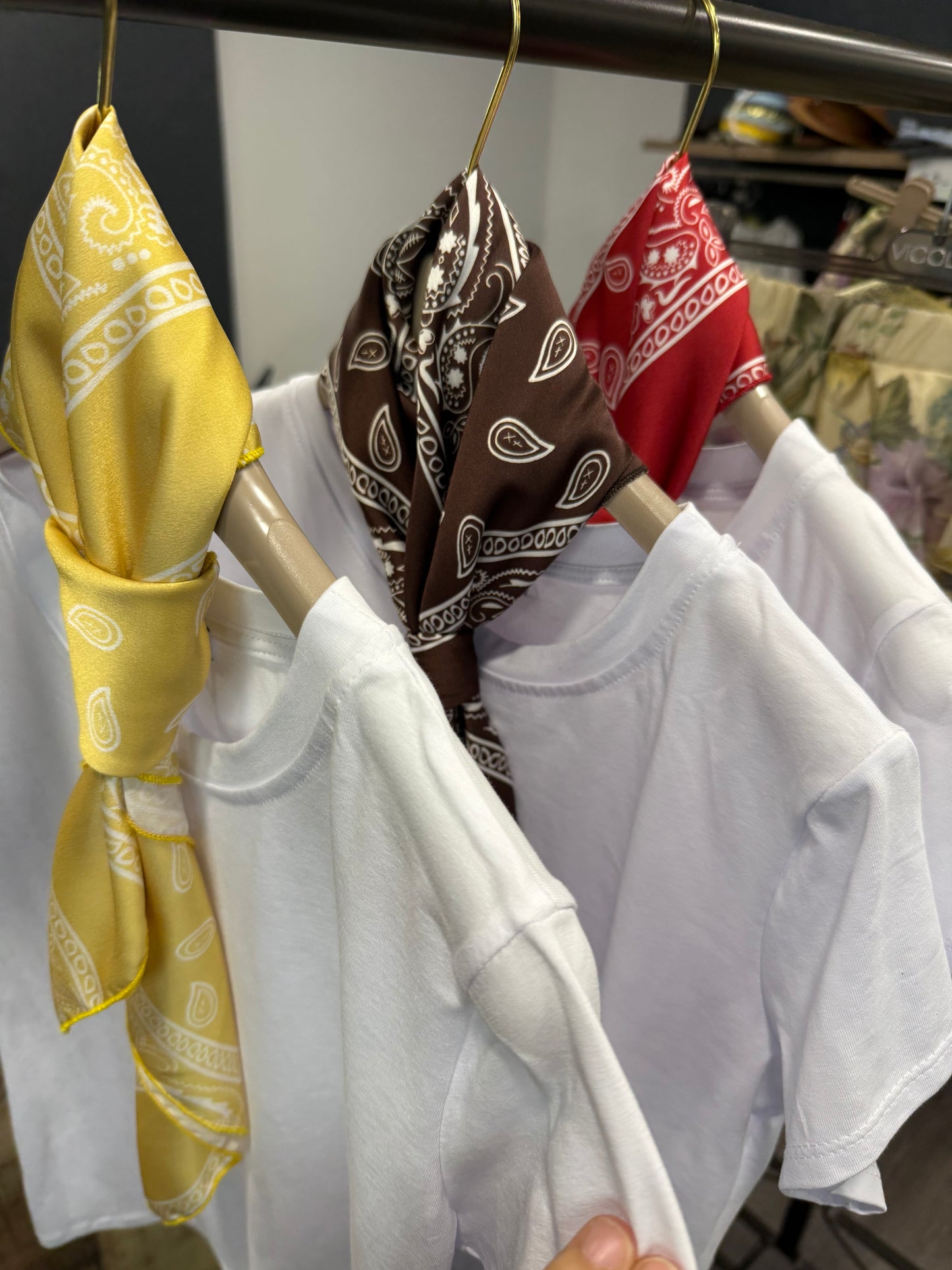 T-shirt Bandana in Varianti Colore