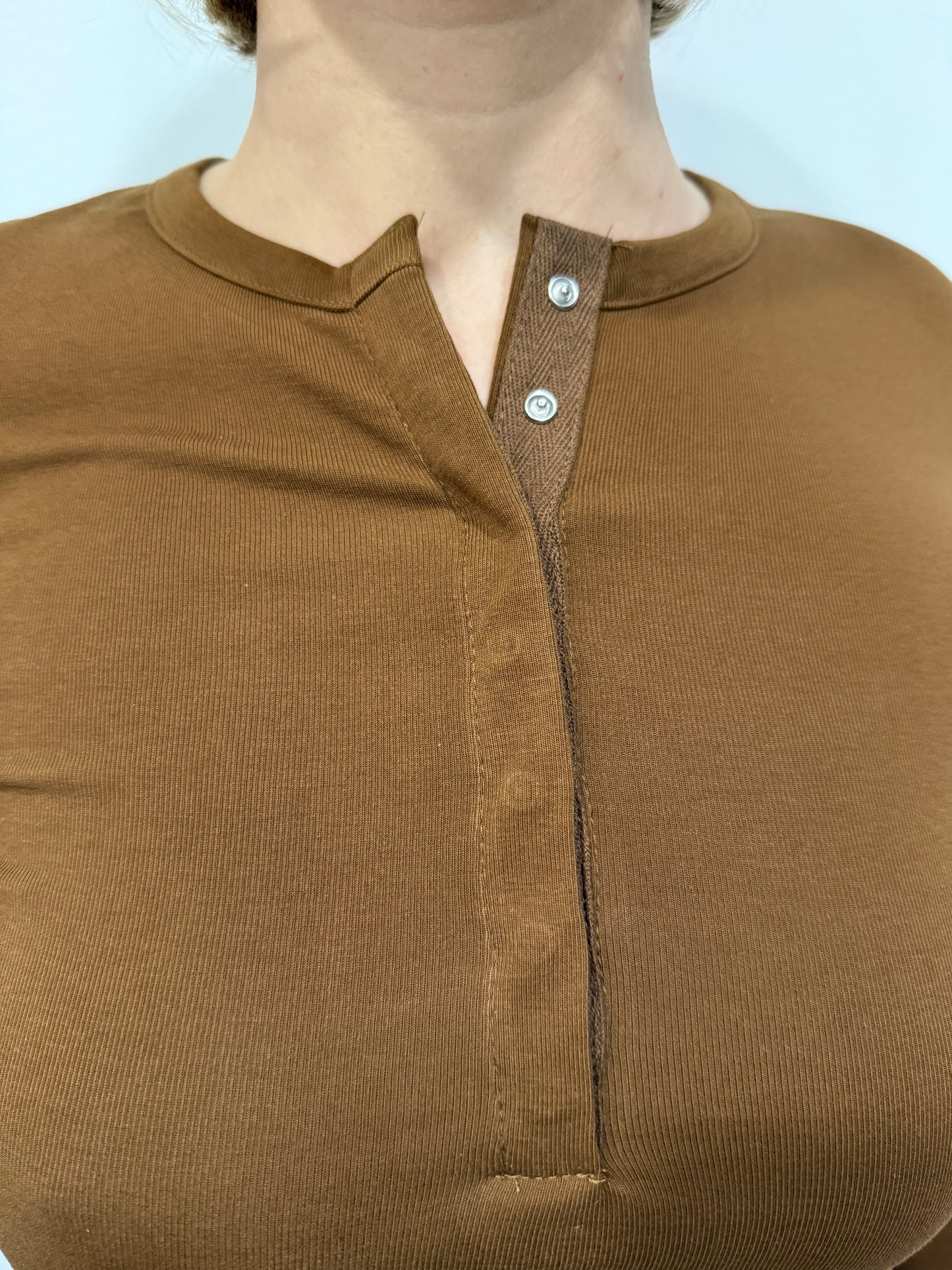 Maglia Top Bottoncini Lumina