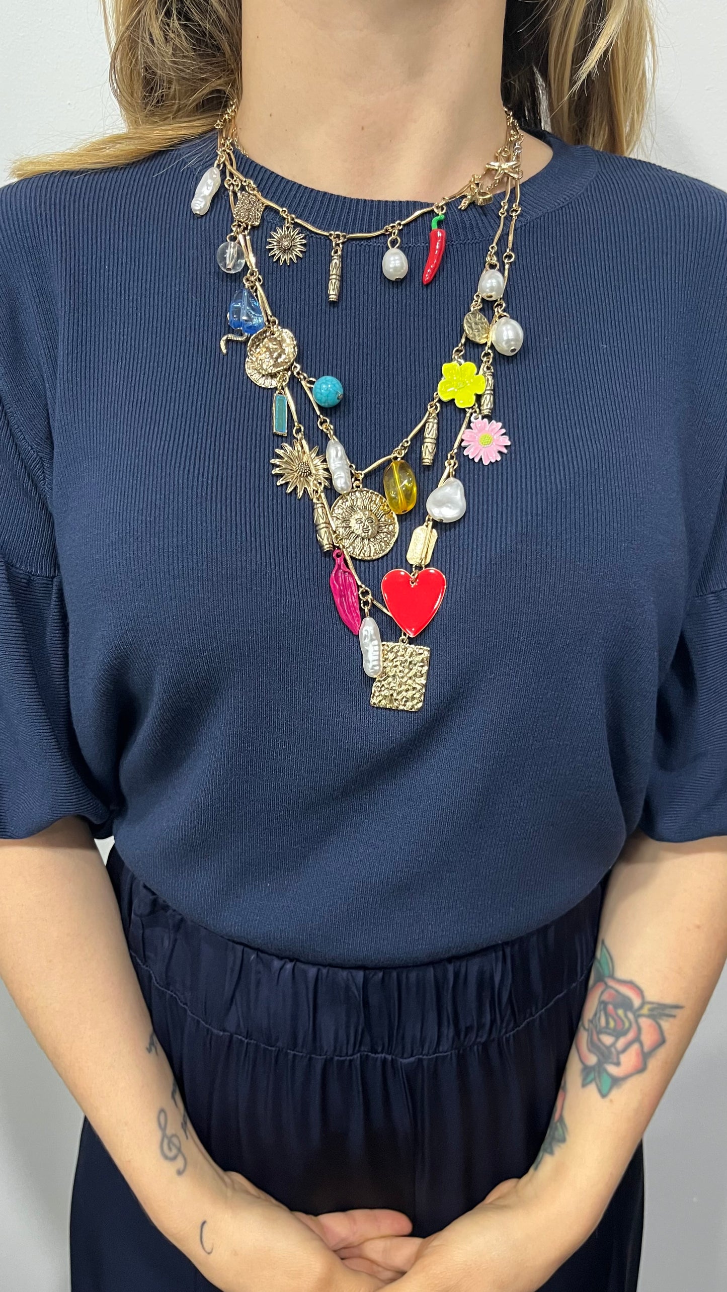 Collana Charms