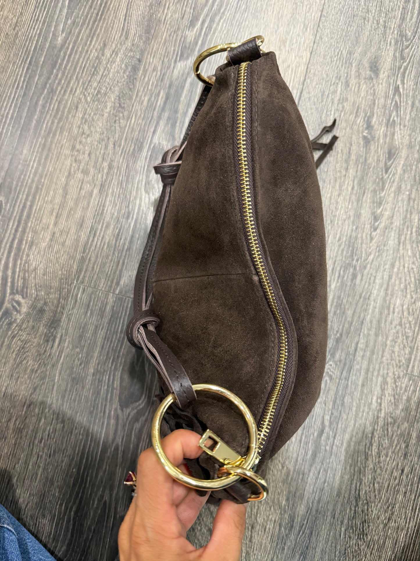 Borsa Suede Frange
