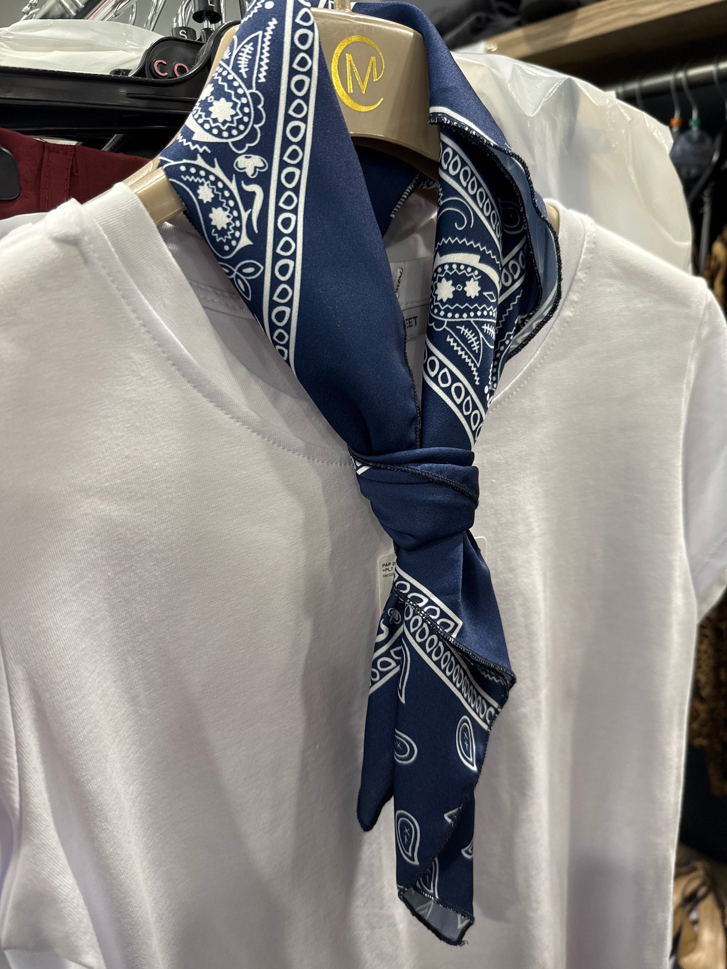 T-shirt Bandana in Varianti Colore