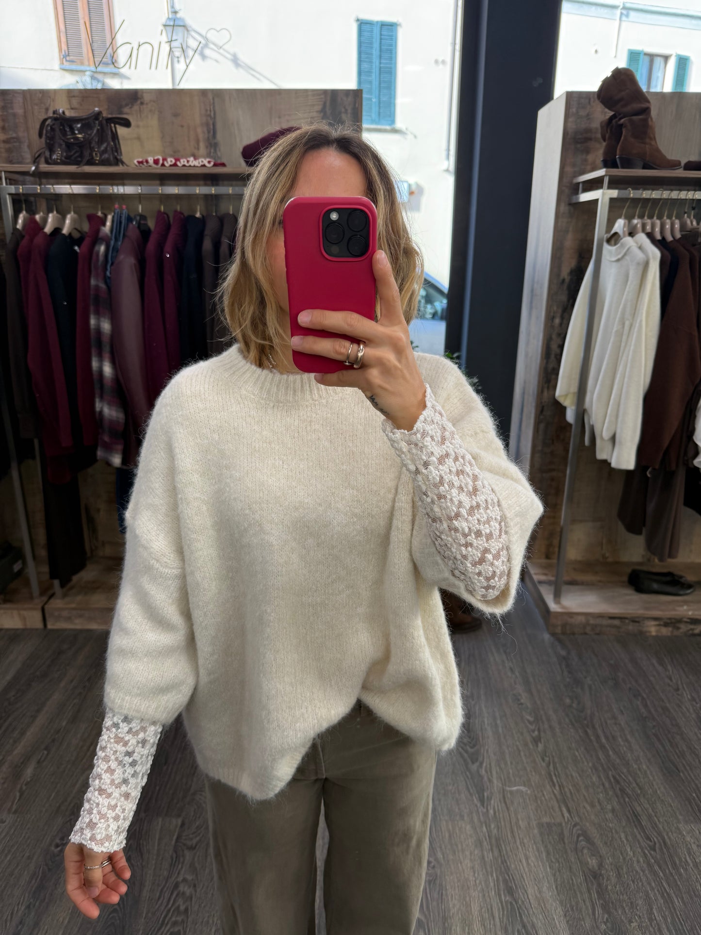 Maglione Manica Corta