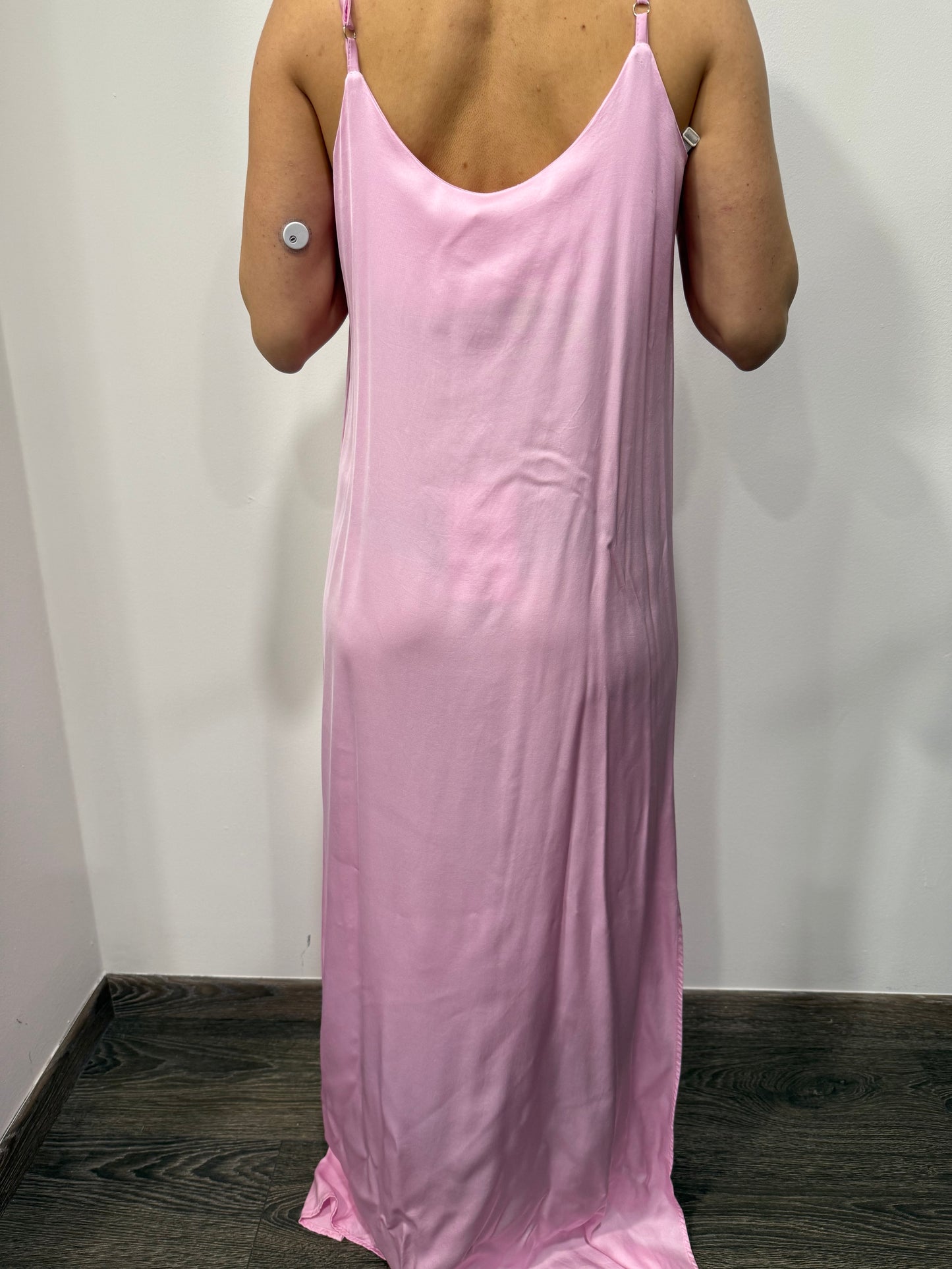 Abito in Viscosa Rosa Kontatto