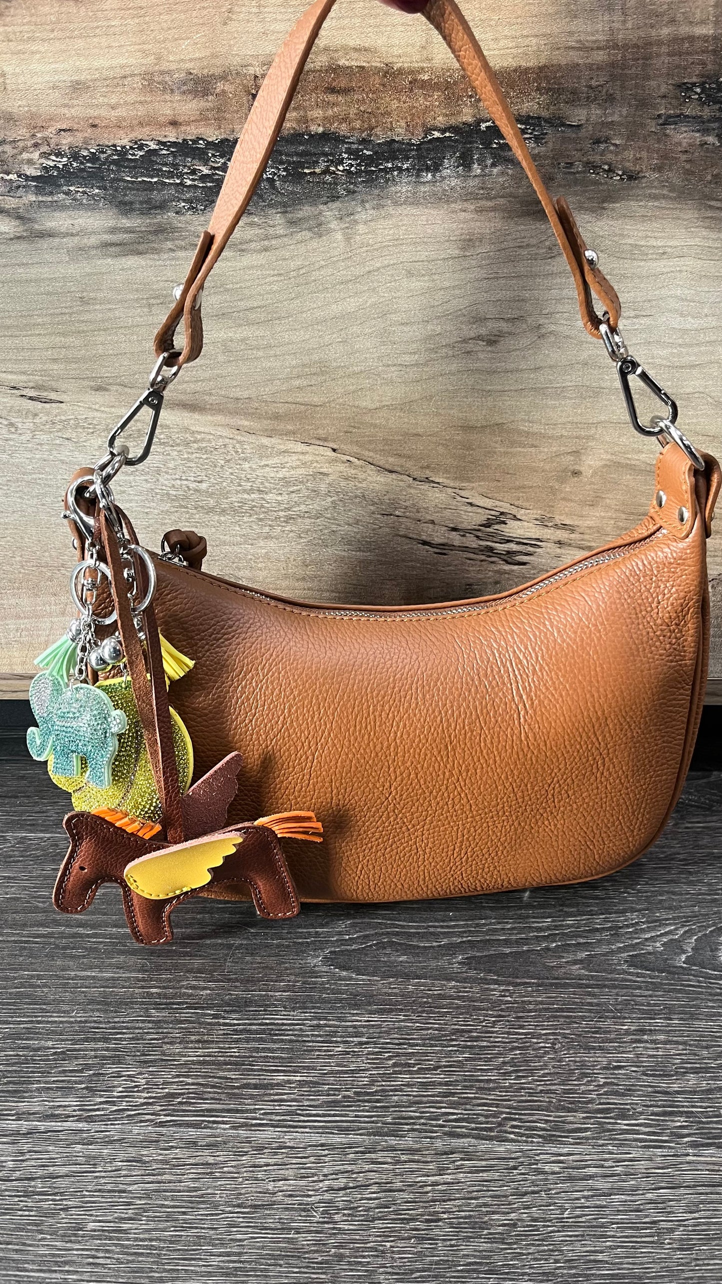 Borsa in Pelle Charms