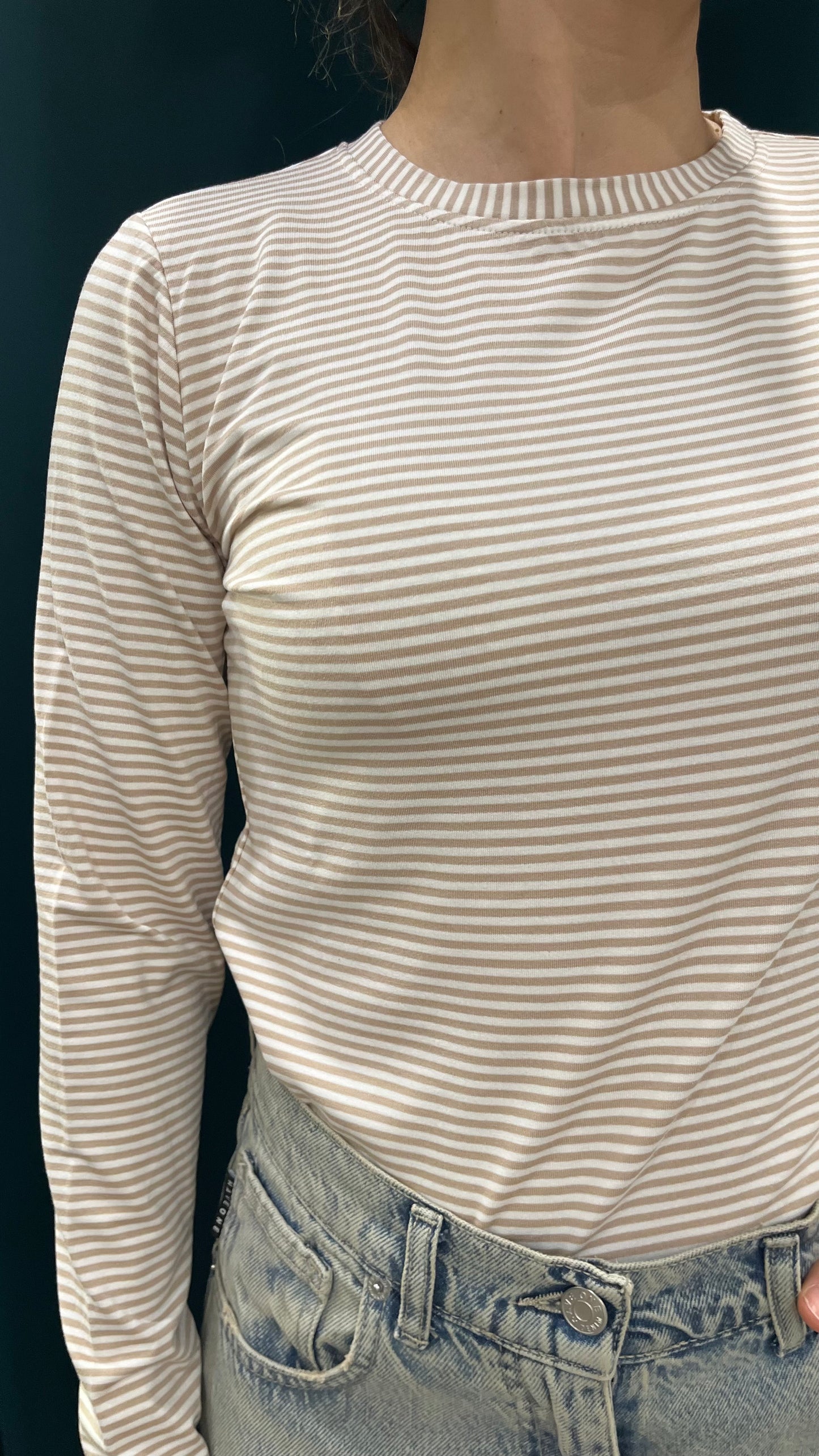 Maglia Manica Lunga Righe Haveone