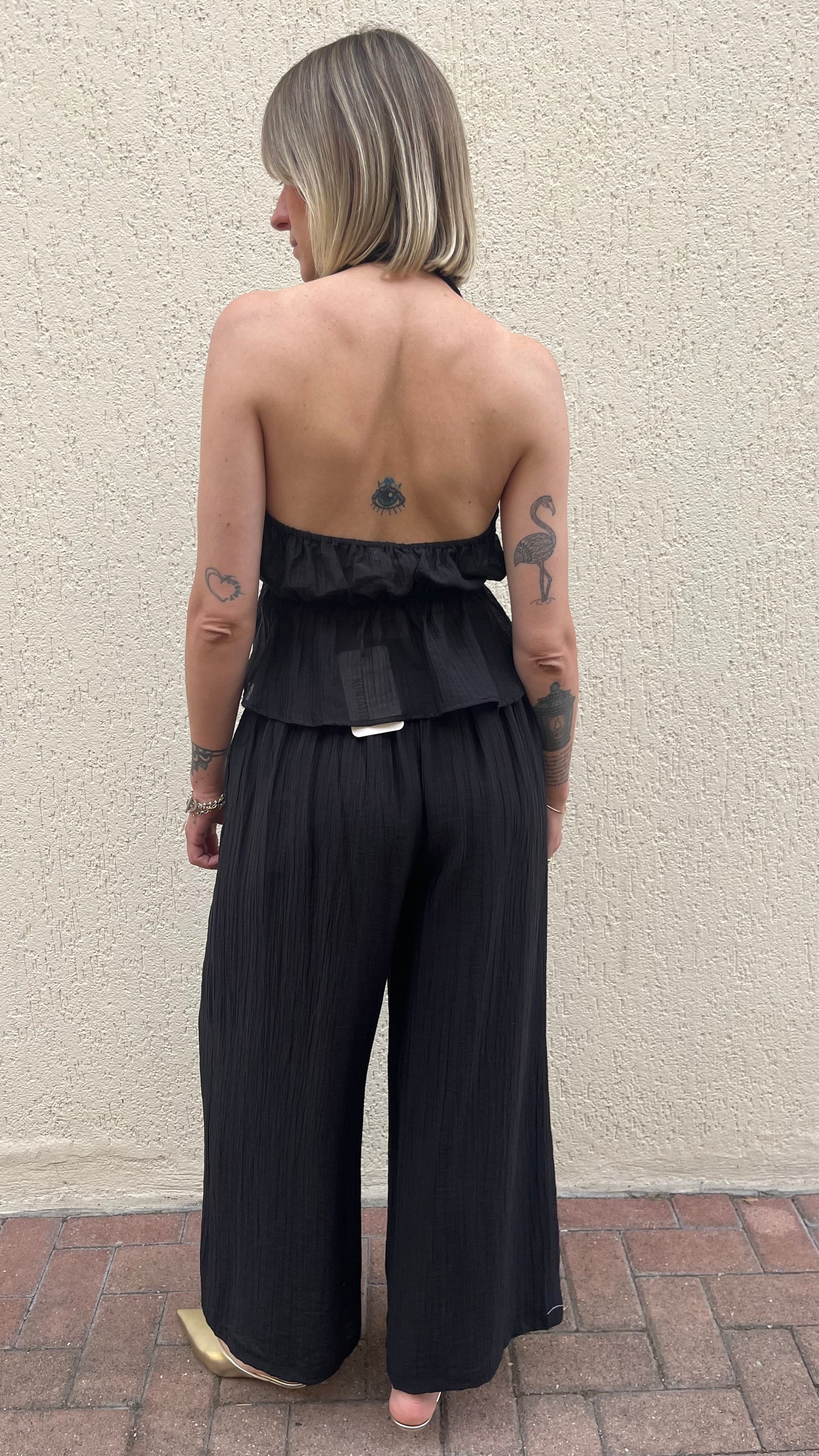Coordinato Set Top e Pantaloni Kontatto