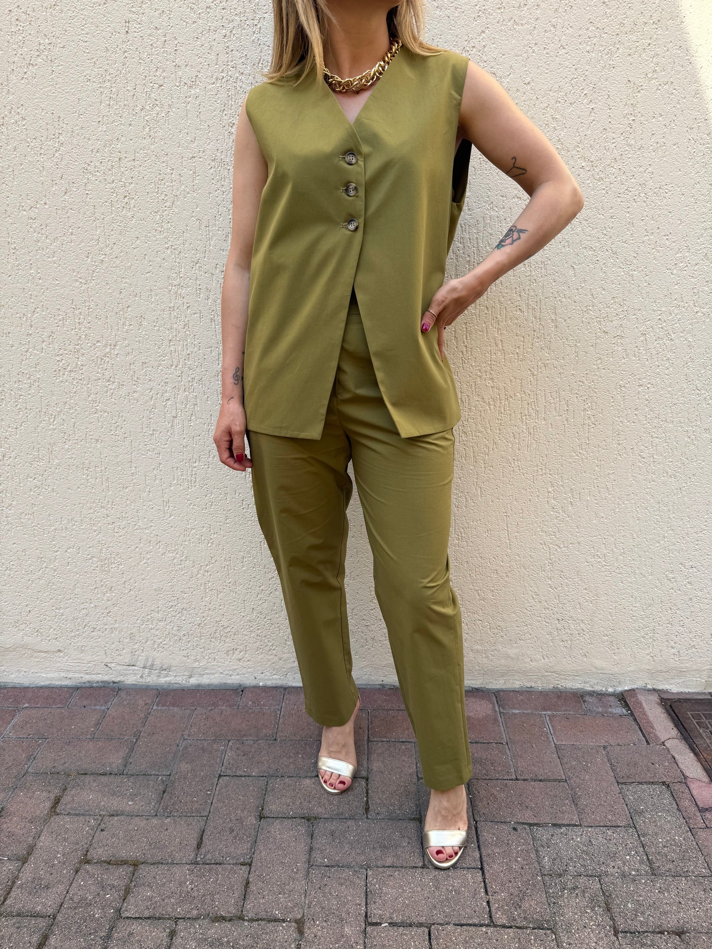 Gilet Vicolo Verde