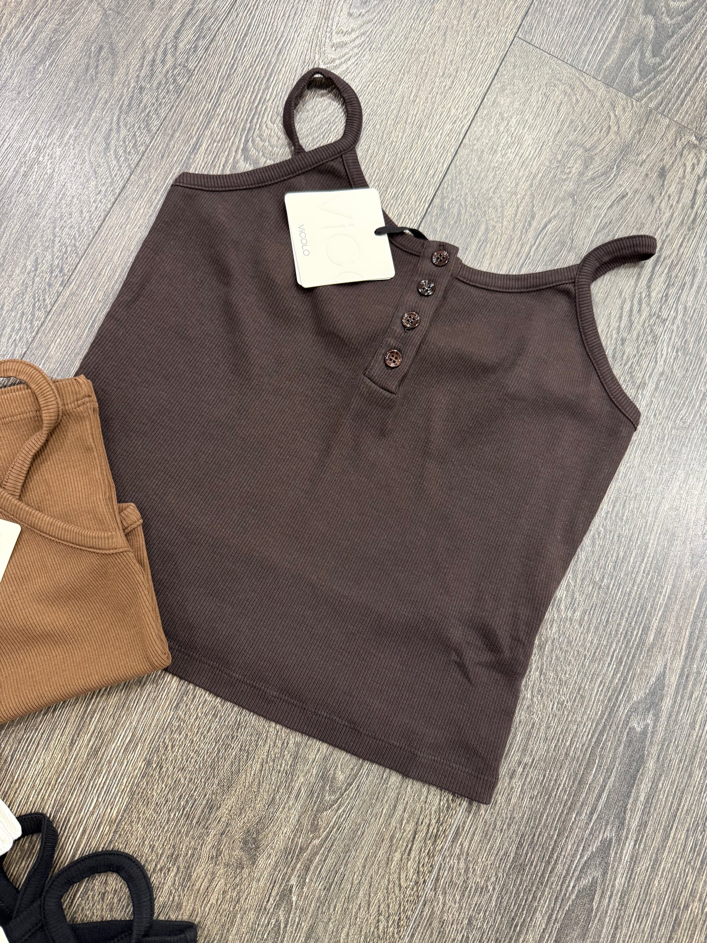 Top Vicolo Con Bottoncini