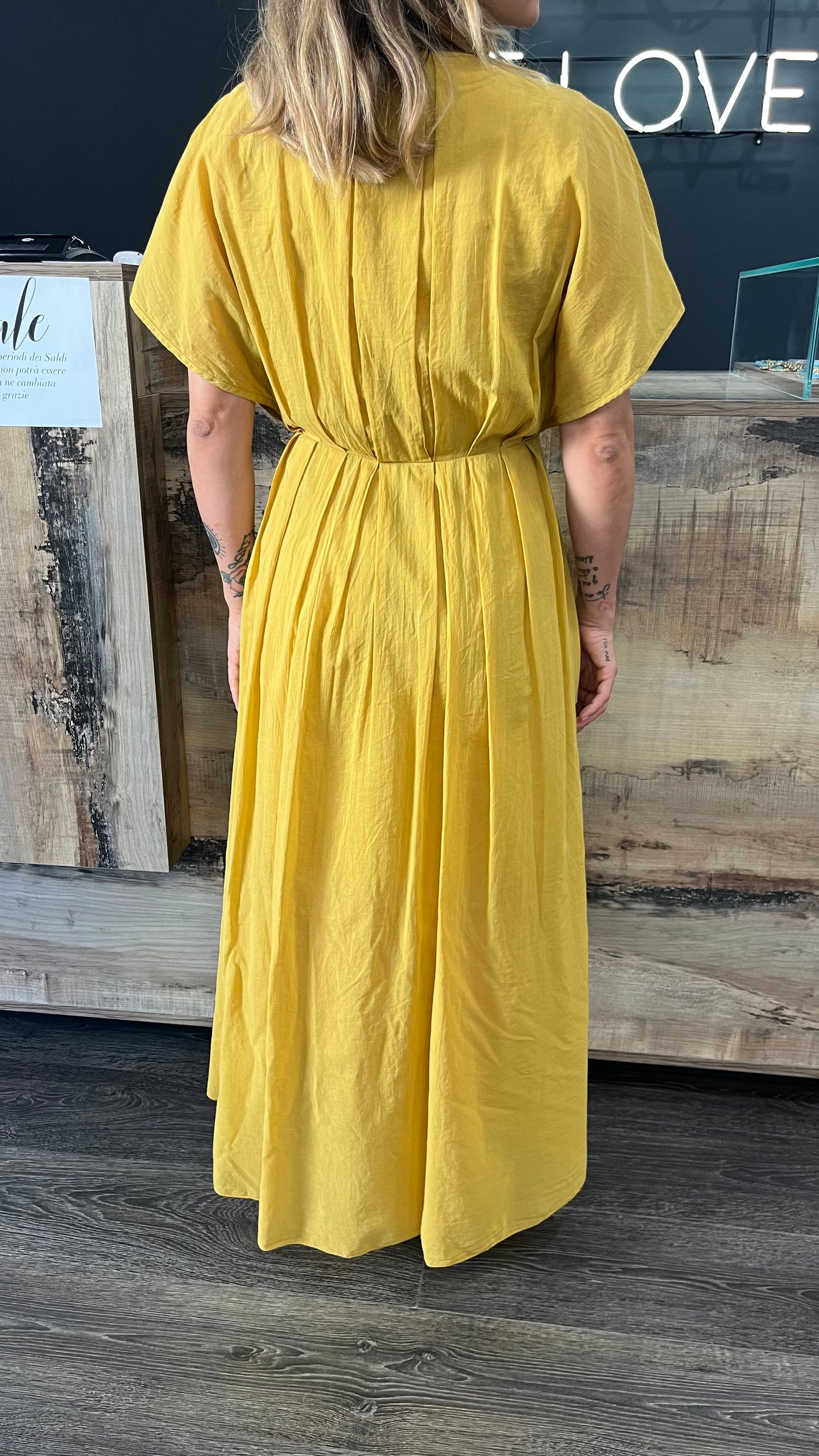 Abito giallo Vicolo