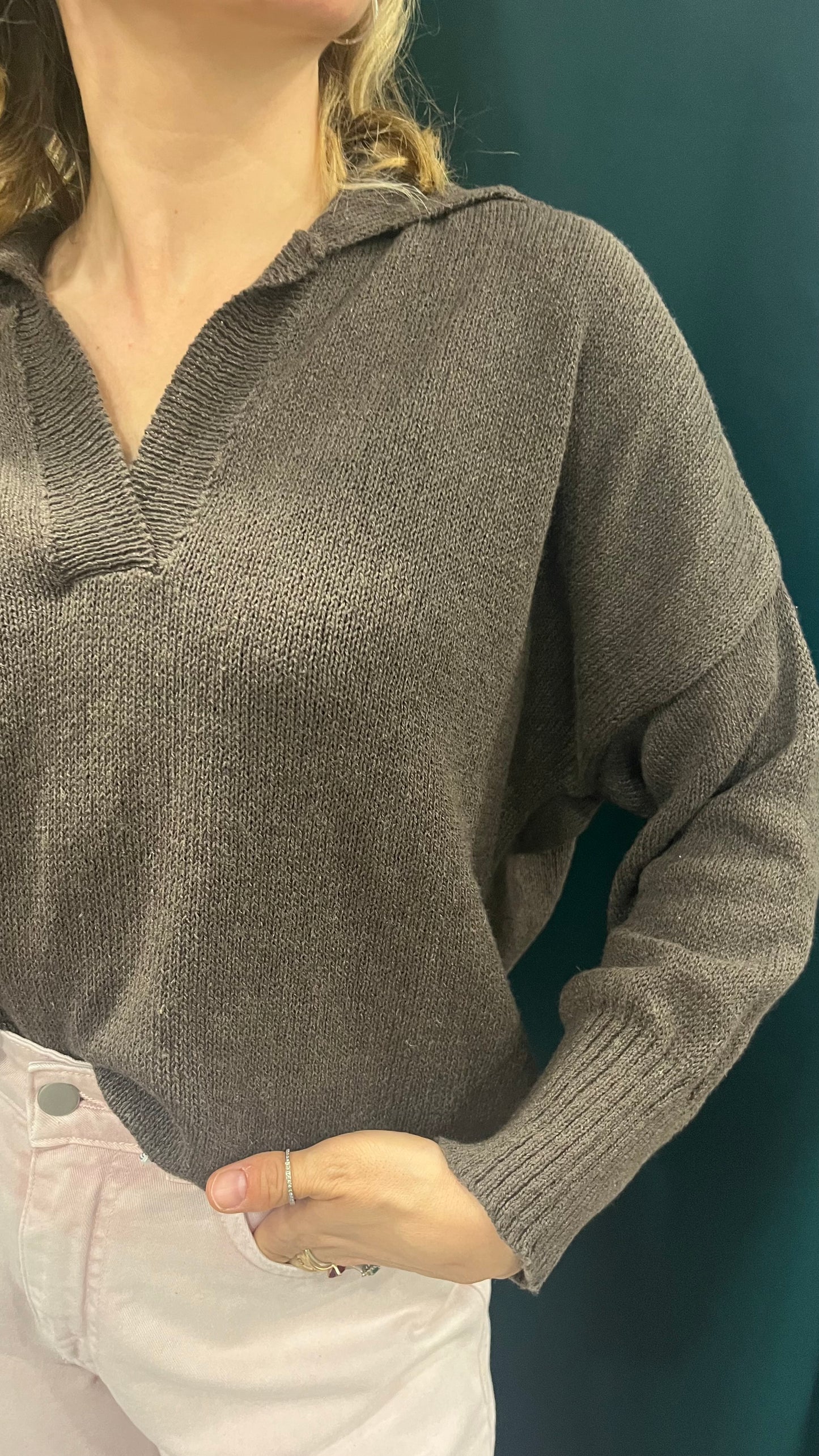 Maglione Polo in Diversi Colori