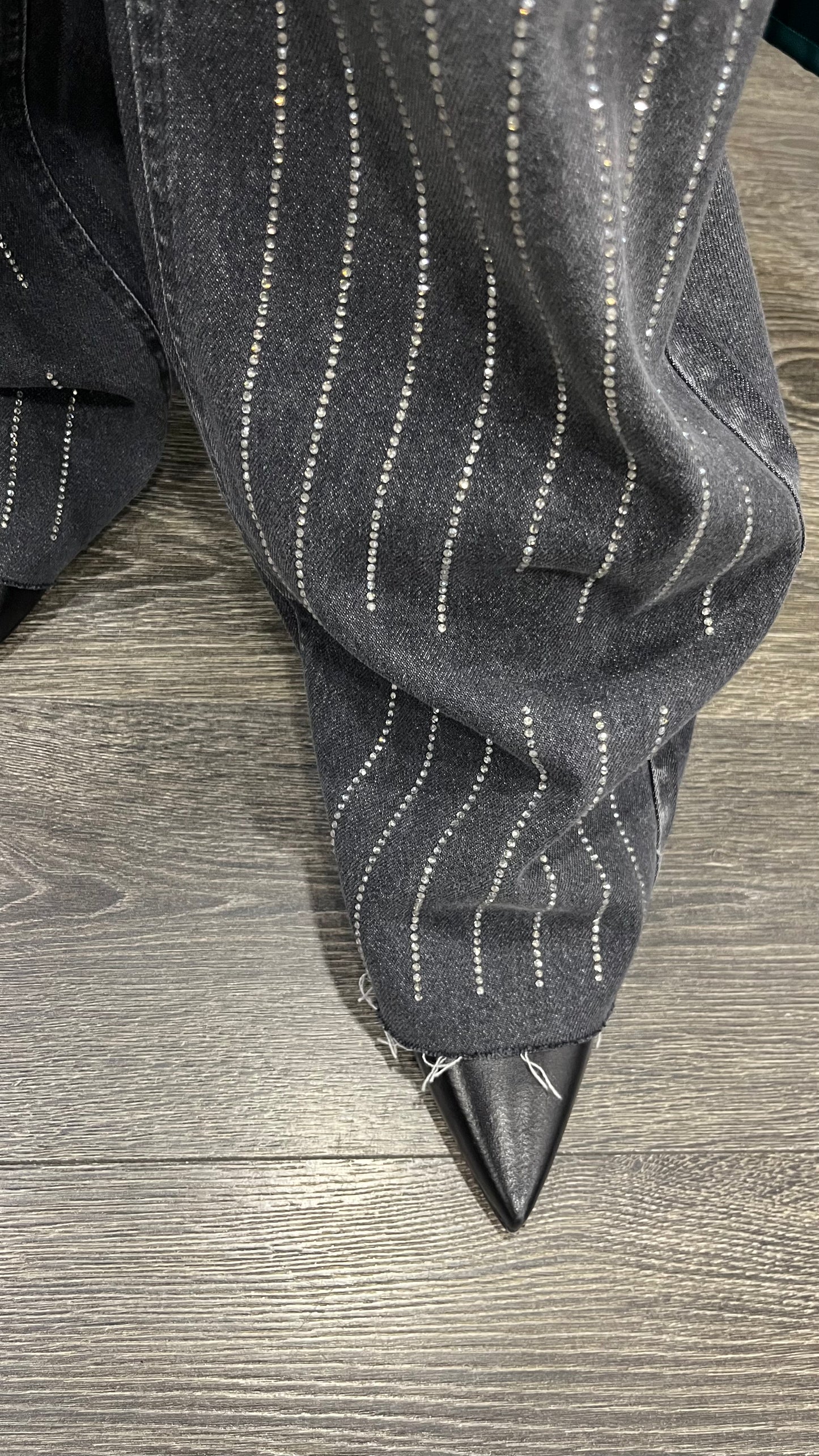 Jeans Strass Kontatto