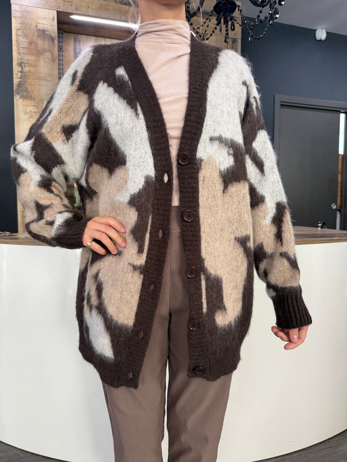 Cardigan Kontatto