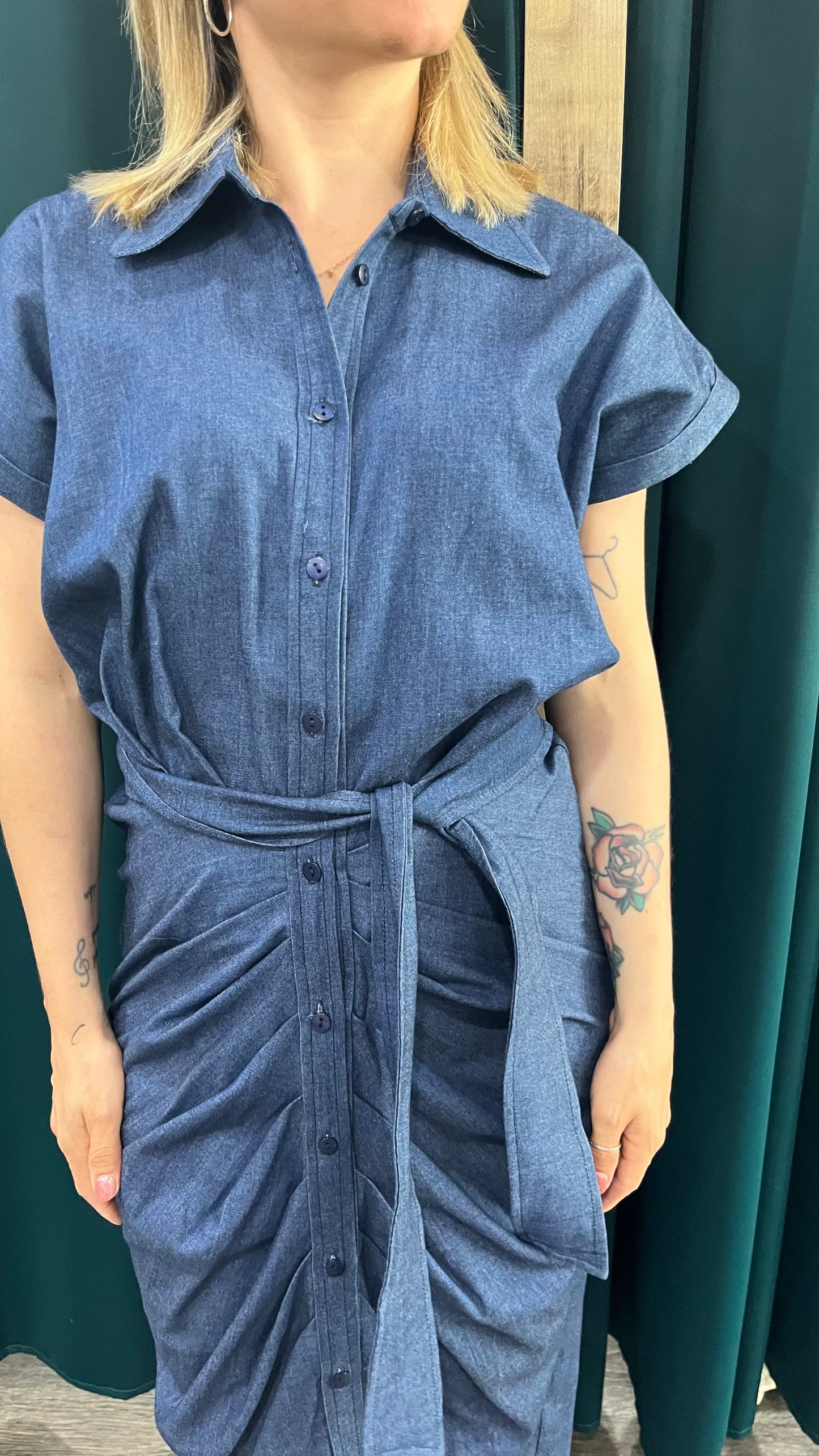 Abito In Denim