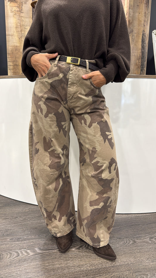 Pantaloni Camouflage