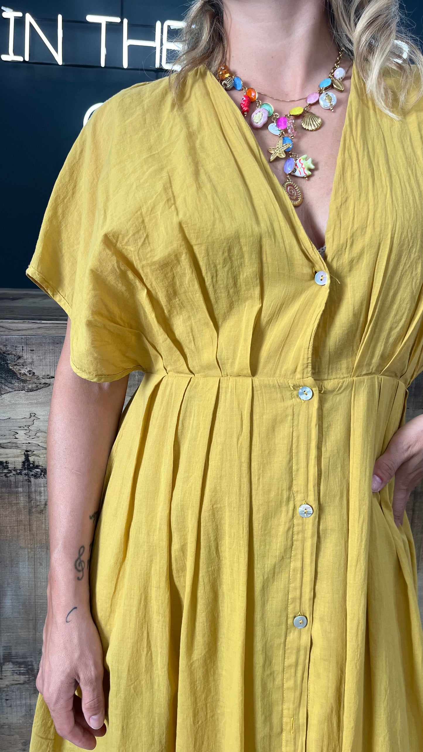 Abito giallo Vicolo