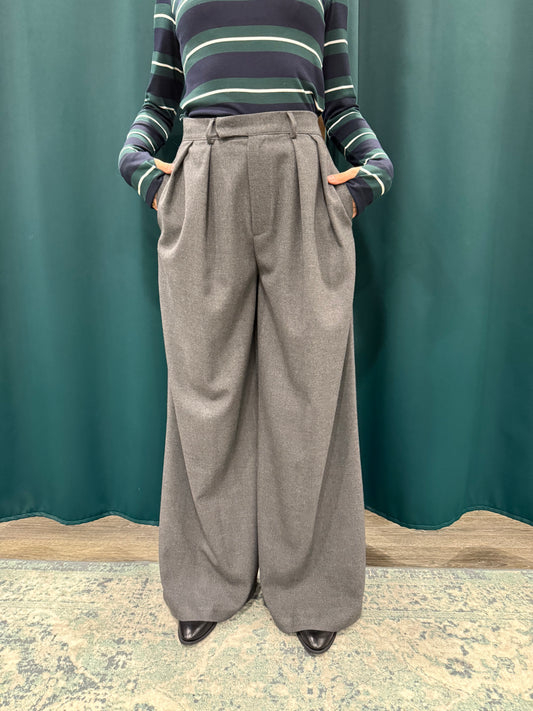 Pantaloni Vicolo In Panno