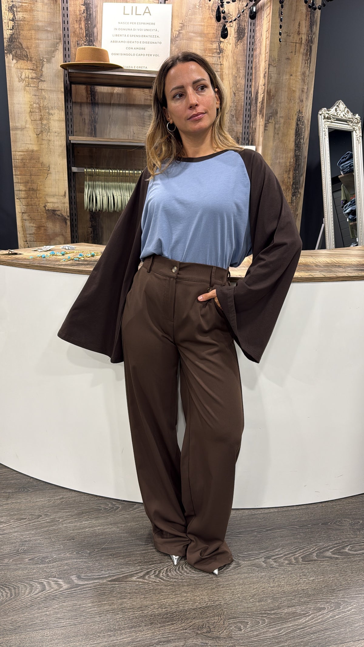 Pantaloni Dixie Marrone