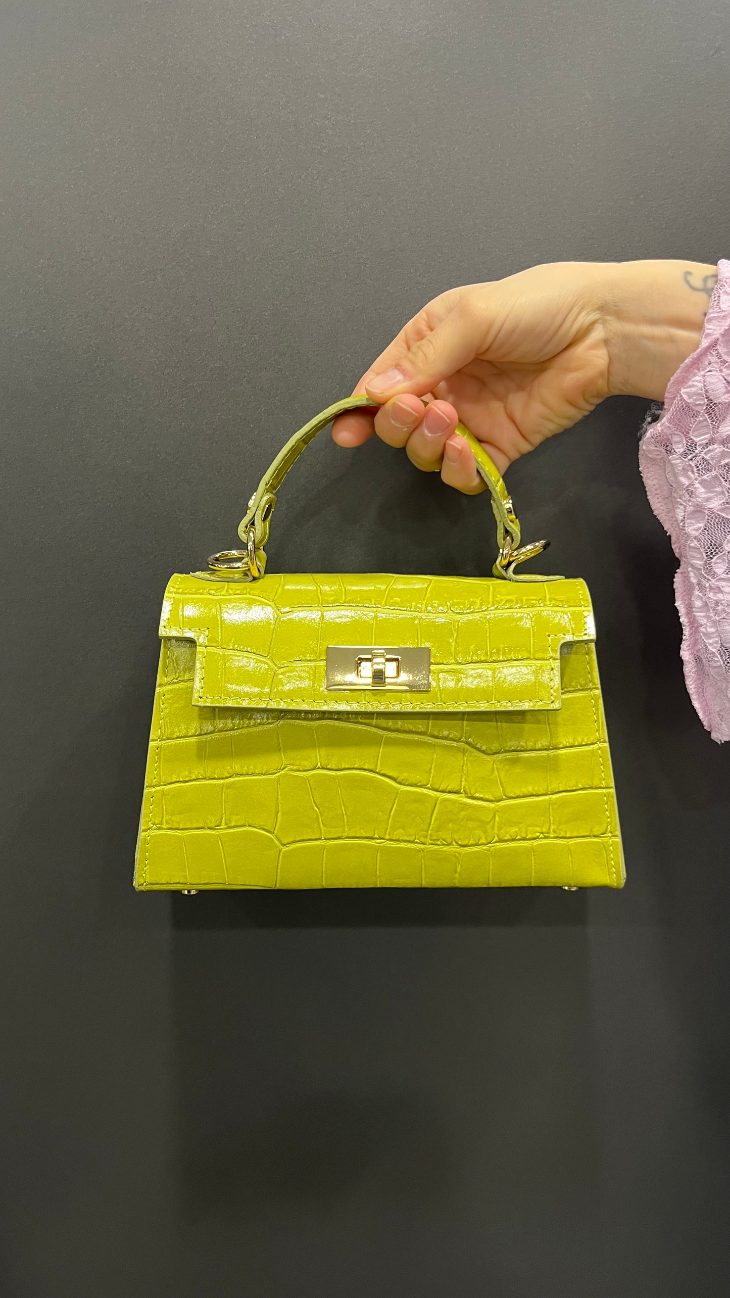Borsa in Pelle con tracolla