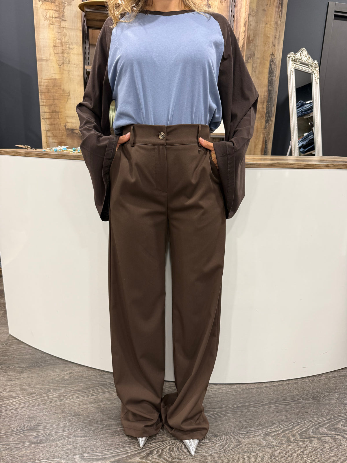 Pantaloni Dixie Marrone