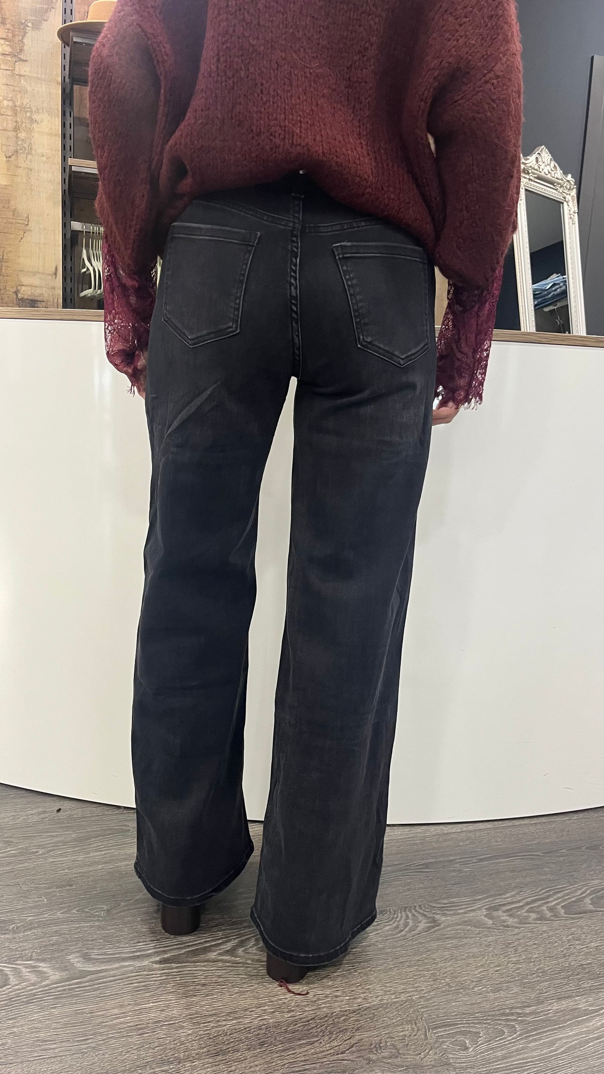 Jeans Grigio Scuro