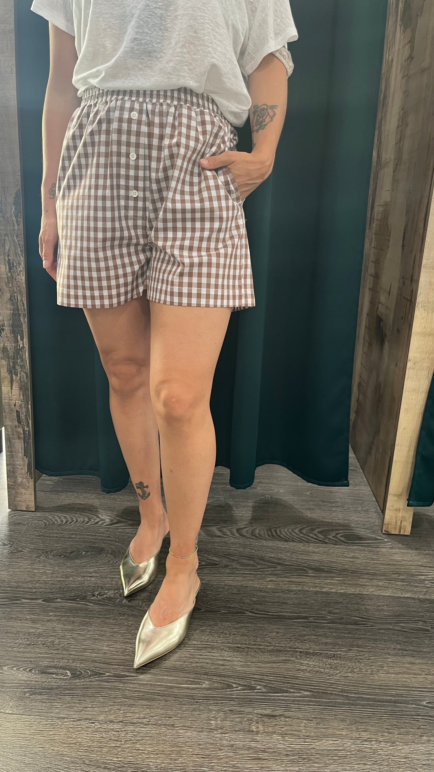 Shorts Pantaloncini Vicolo Vichy