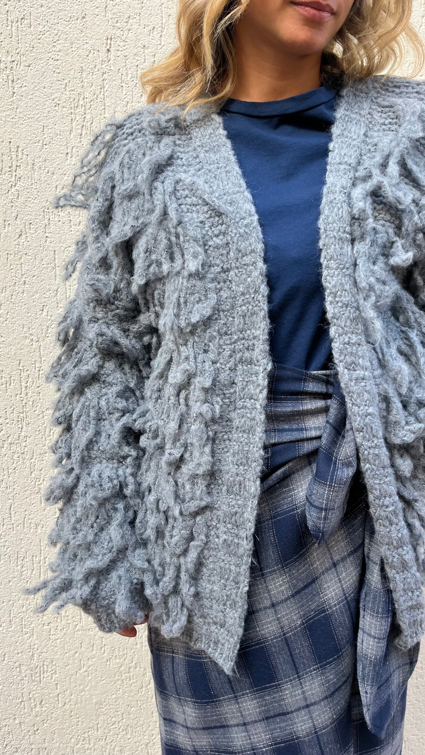Cardigan Frange