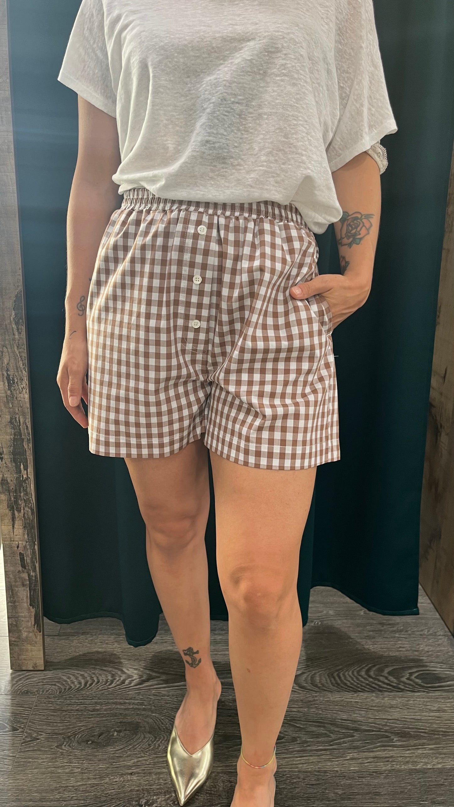 Shorts Pantaloncini Vicolo Vichy