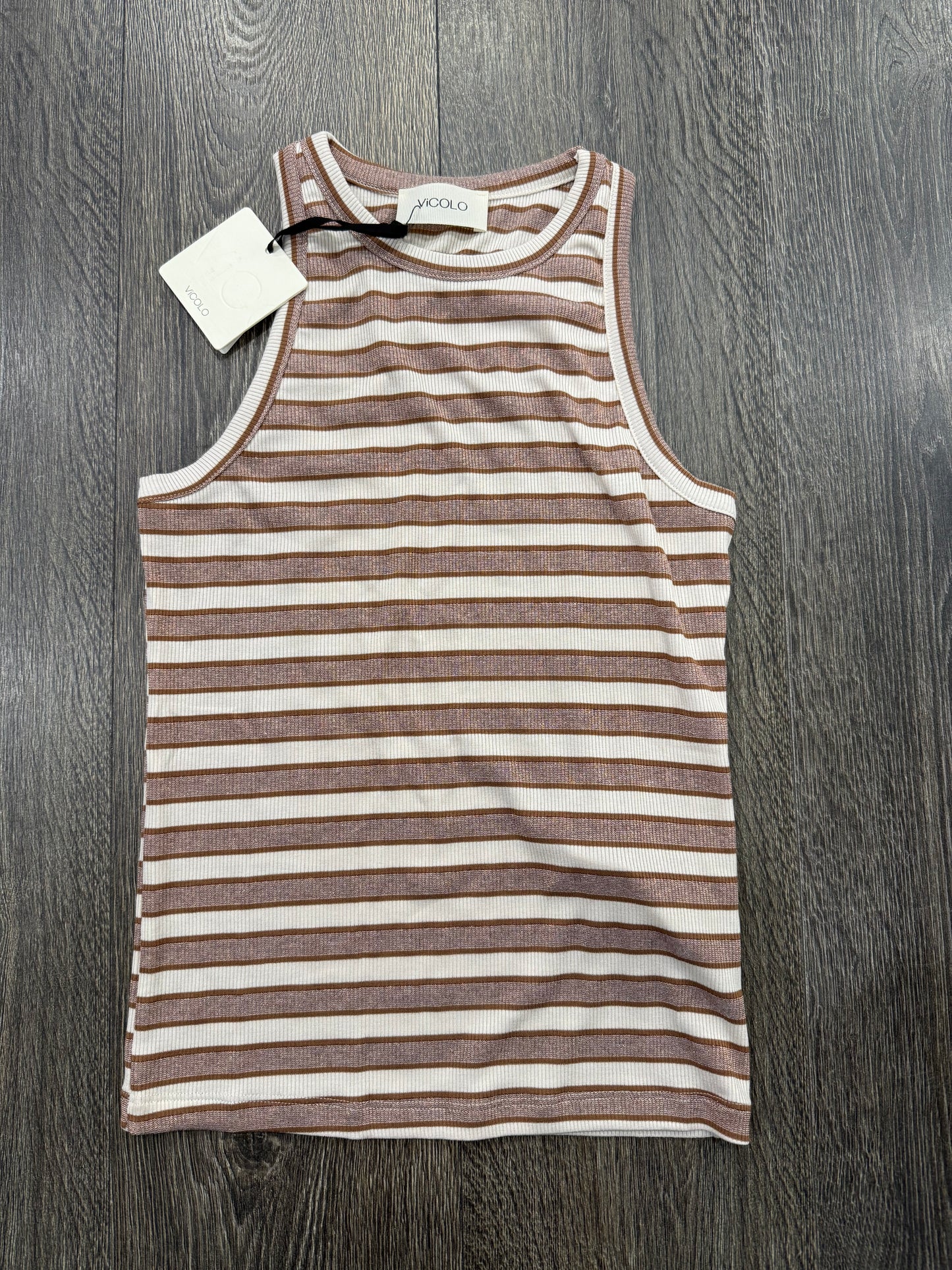 Canotta Vicolo Righe Lurex