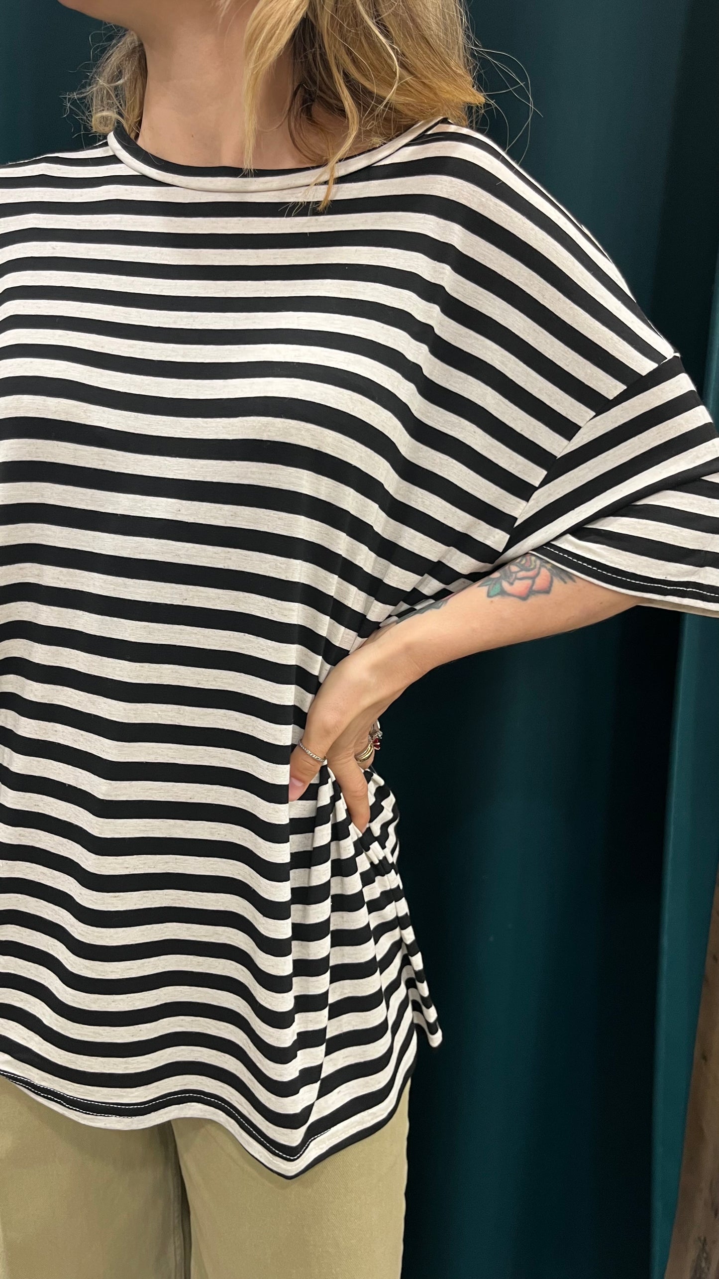 T-shirt Over Righe